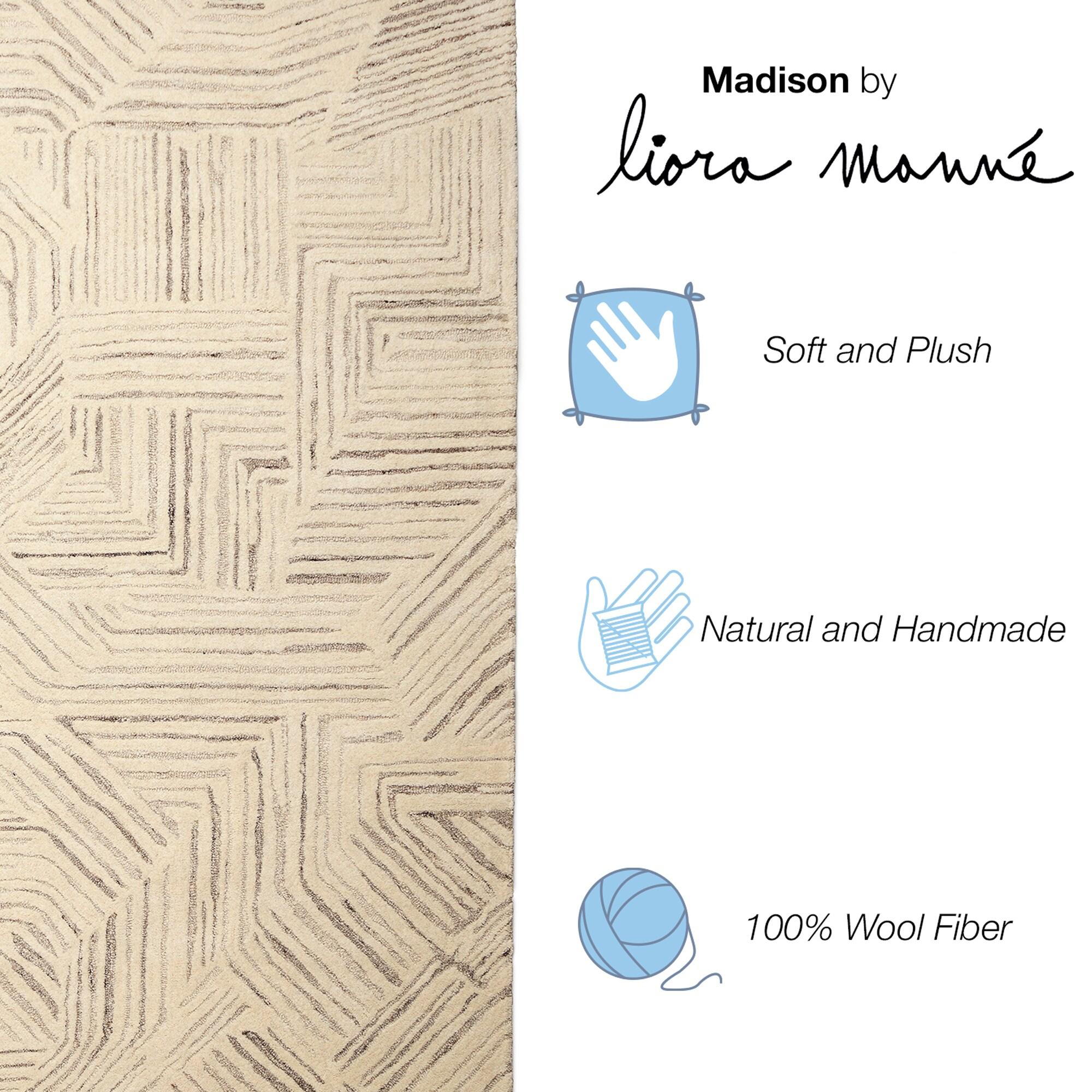 Liora Manne Madison Modern Indoor Rug Natural 5' x 7'6"