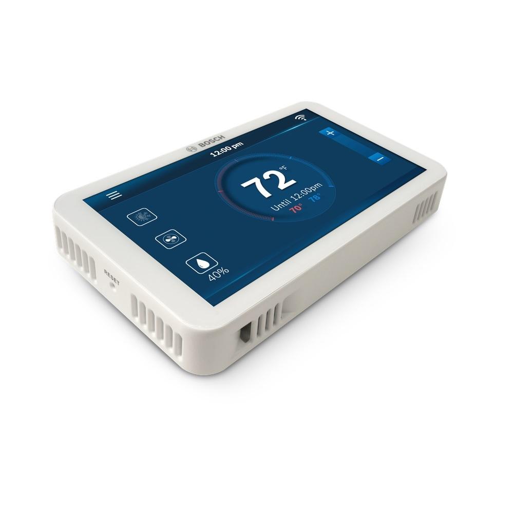 White Digital Touchscreen Programmable Wi-Fi Thermostat