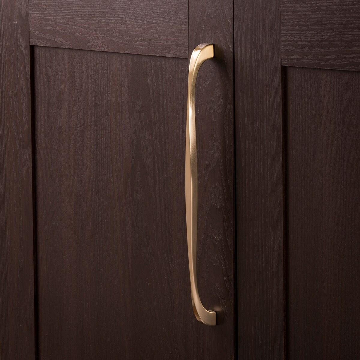 Twist Kitchen Cabinet Handles, Solid Core Drawer Pulls for Cabinet Doors, 12"