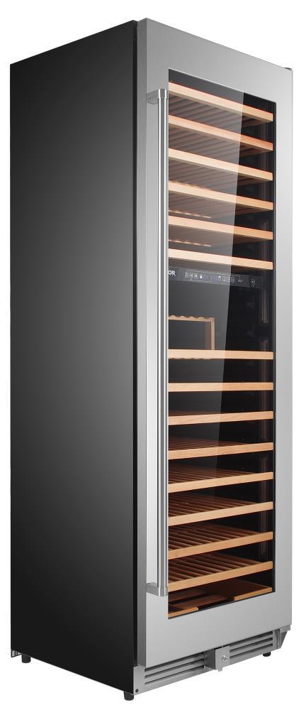 Thor Kitchen Twc2403di 24" Wide Tall Dual Zone Wine Cooler - Stainless Steel