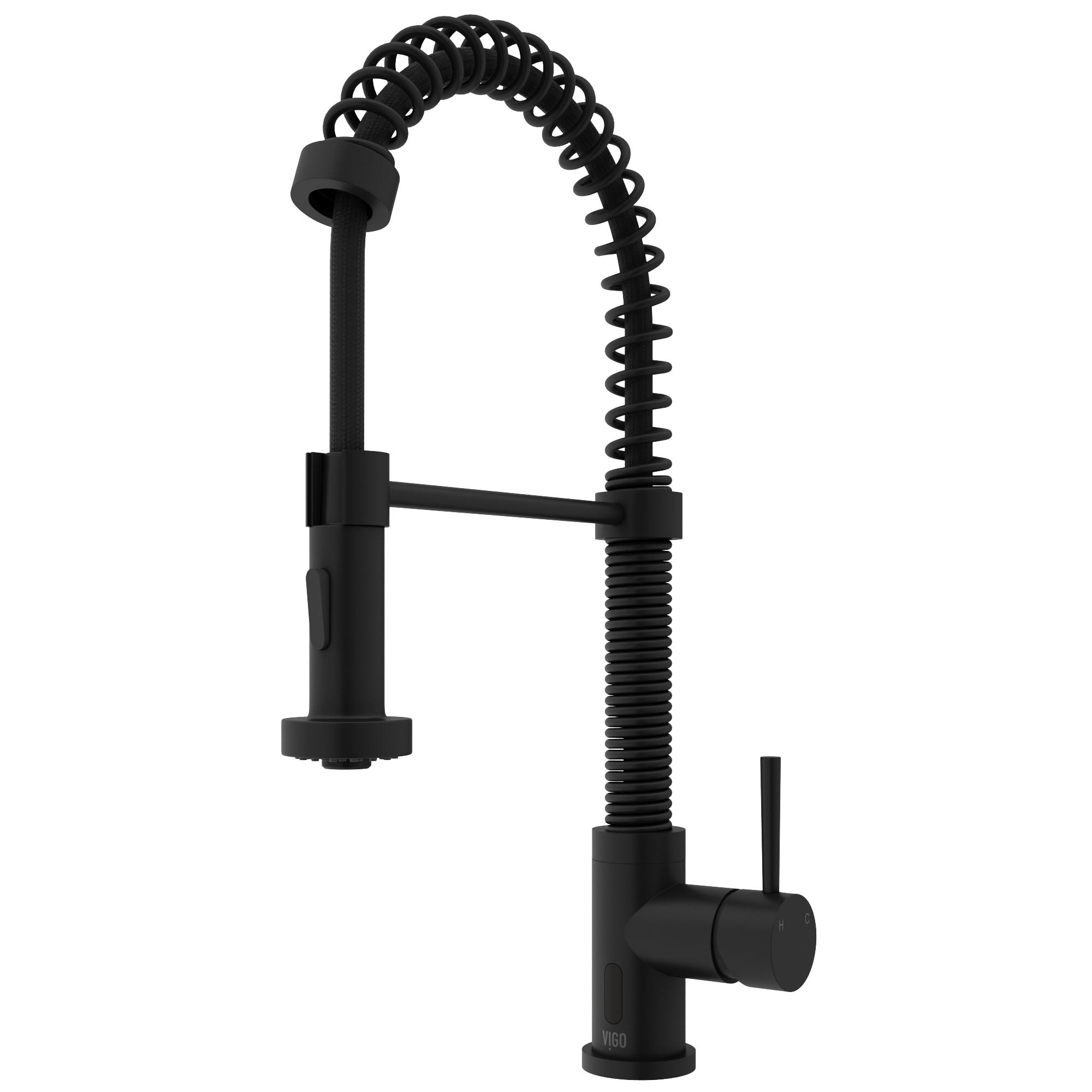 Edison 19" H 1-handle Pull-Down 2-Function Sprayer Touchless Kitchen Faucet