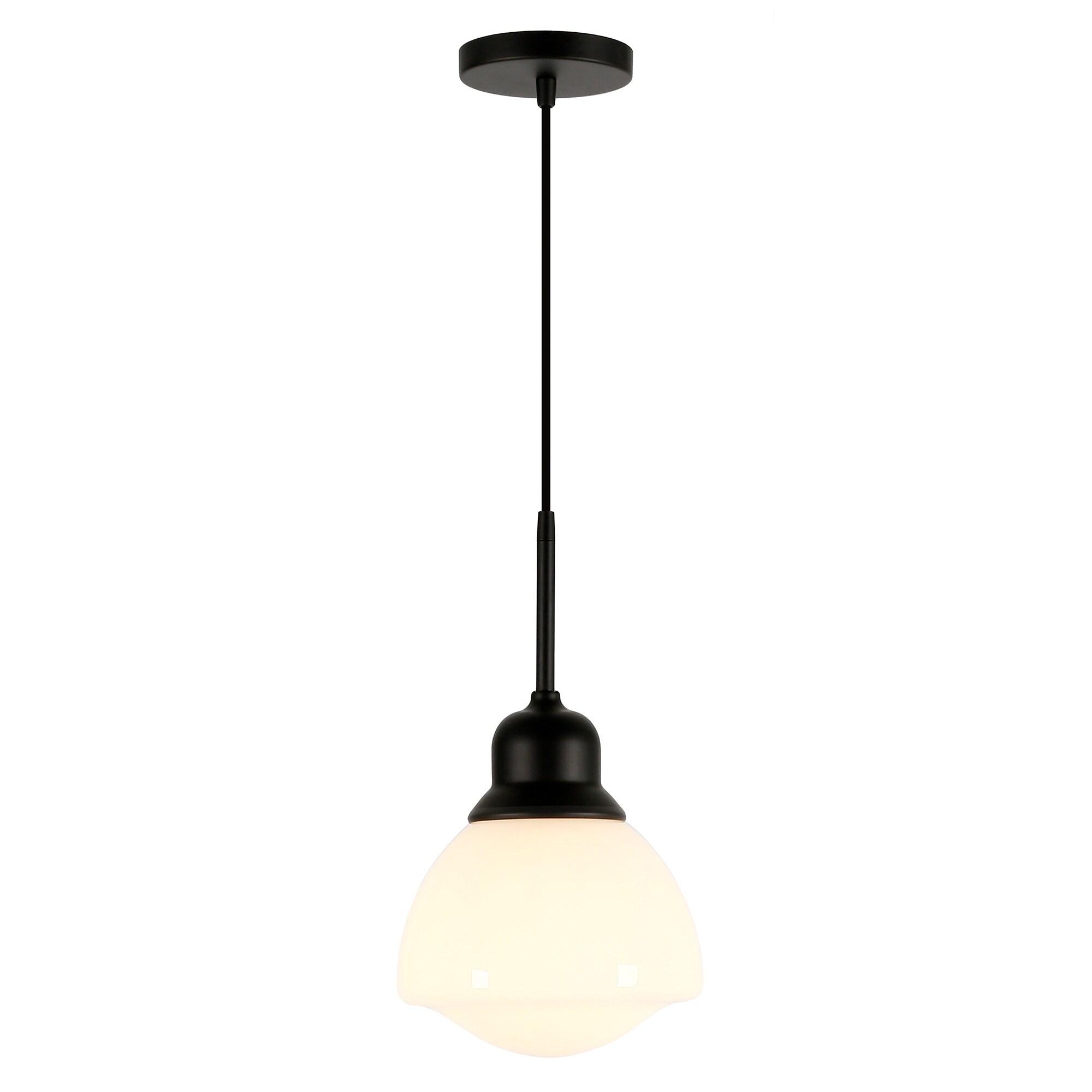 Katarina Single Light Glass Dimmable Pendant