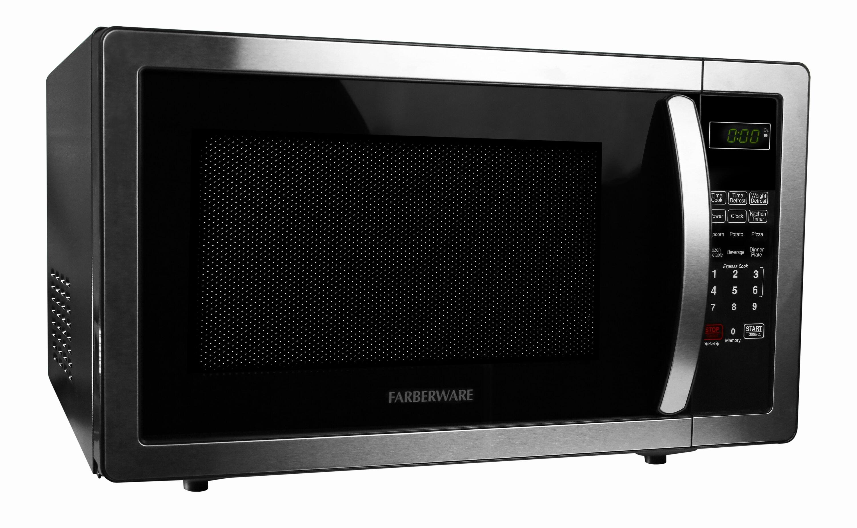 Farberware Classic Countertop Microwave Oven, 1.1 Cubic Feet cu. ft., 1000 watts, with Child Lock