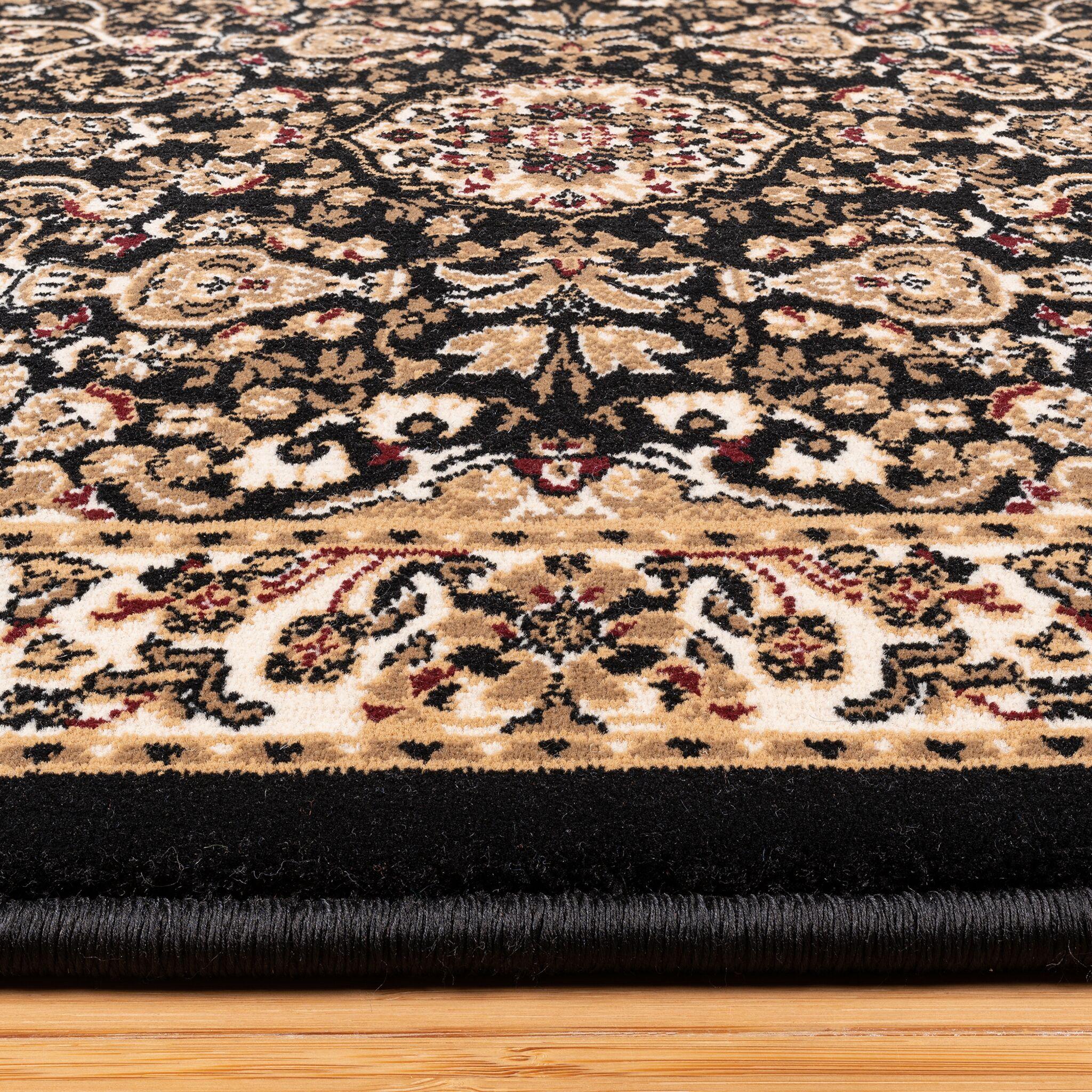 Gertmenian Majestic Vernon Traditional Oriental Floral Wide Border Area Rug