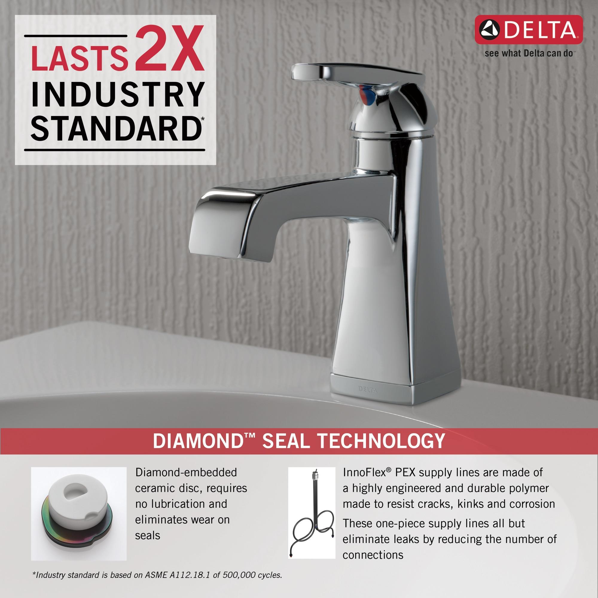Ashlyn Single Hole Bathroom Faucet with Drain Assembly, Single Handle Bathroom Sink Faucet
