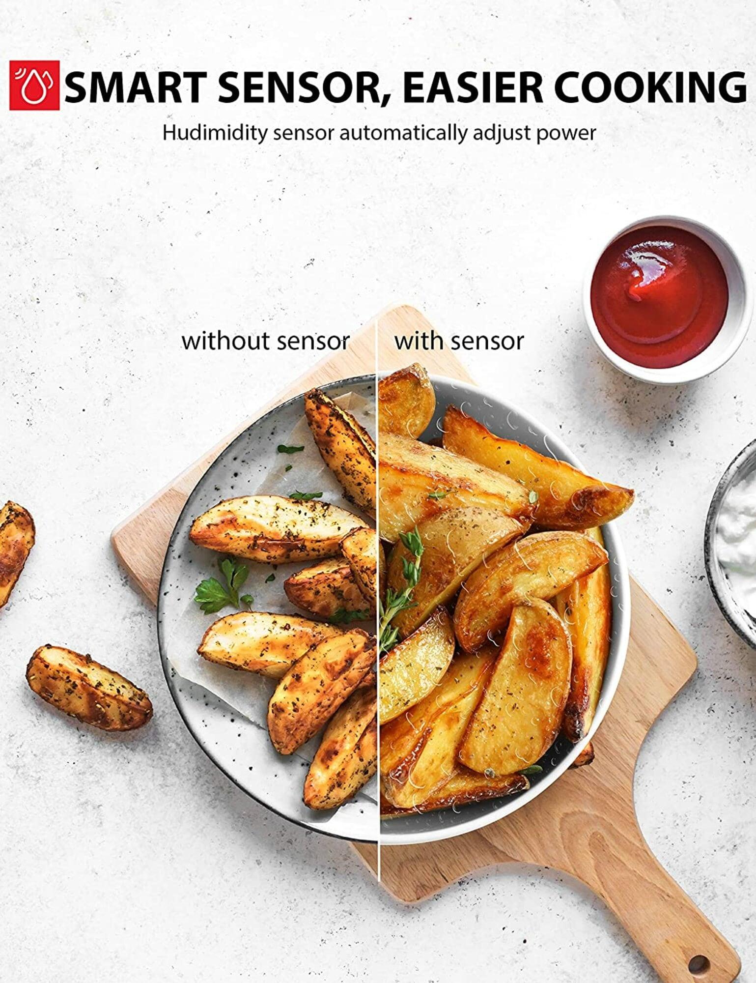 Toshiba TOSHIBA 1.6 Cu.ft Countertop Microwave Oven, Inverter, Smart Sensor, 13.6" Turntable, 1250W, Silver ML-EM45PIT(SS)