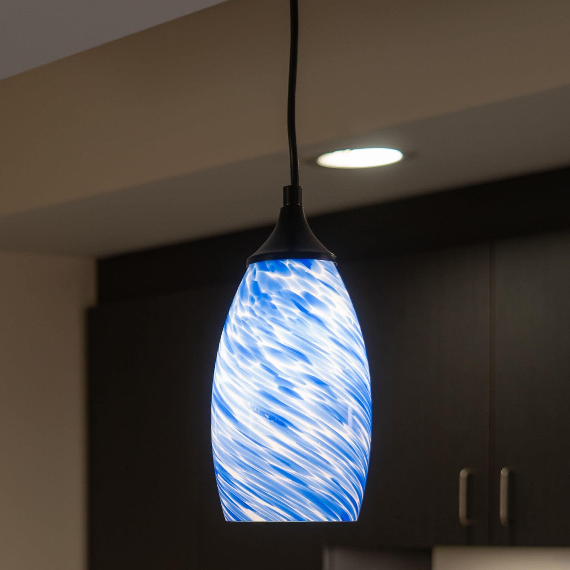 Vaxcel Milano 1 - Light Pendant in  Matte Black