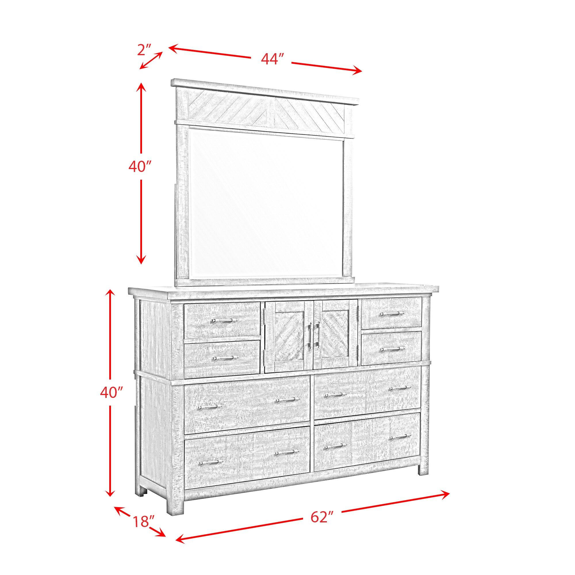 Picket House Dex Dresser and Mirror