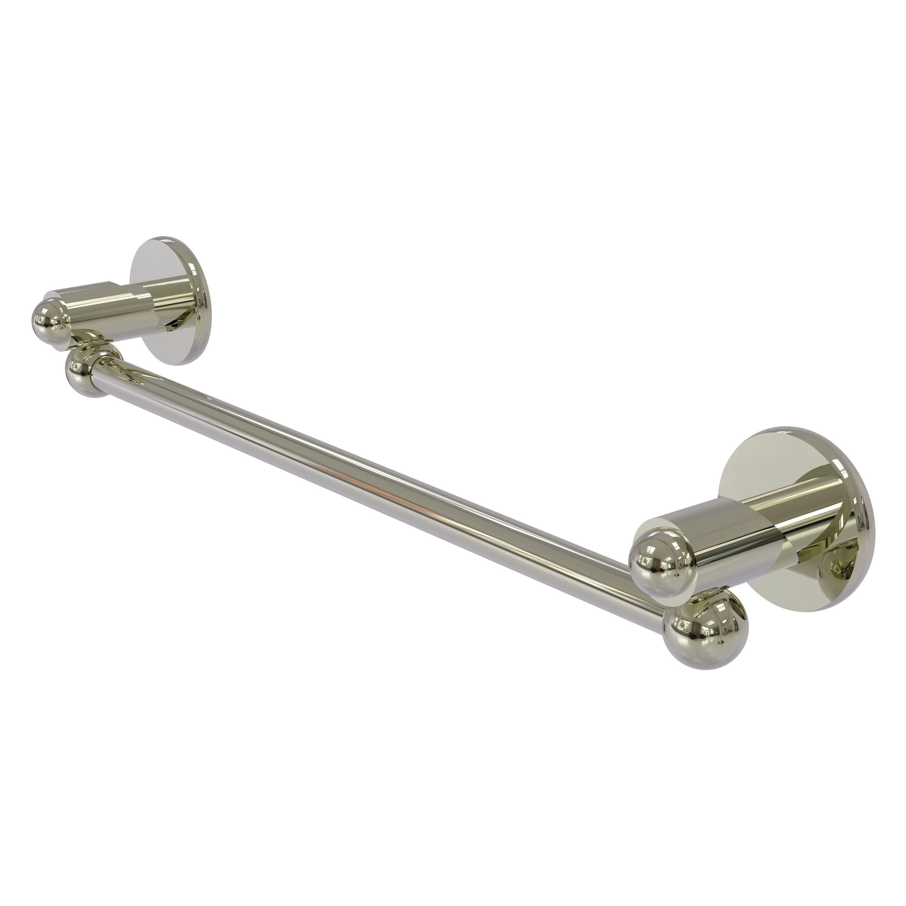 Polished Nickel 36'' Brass Wall Mounted Towel Bar