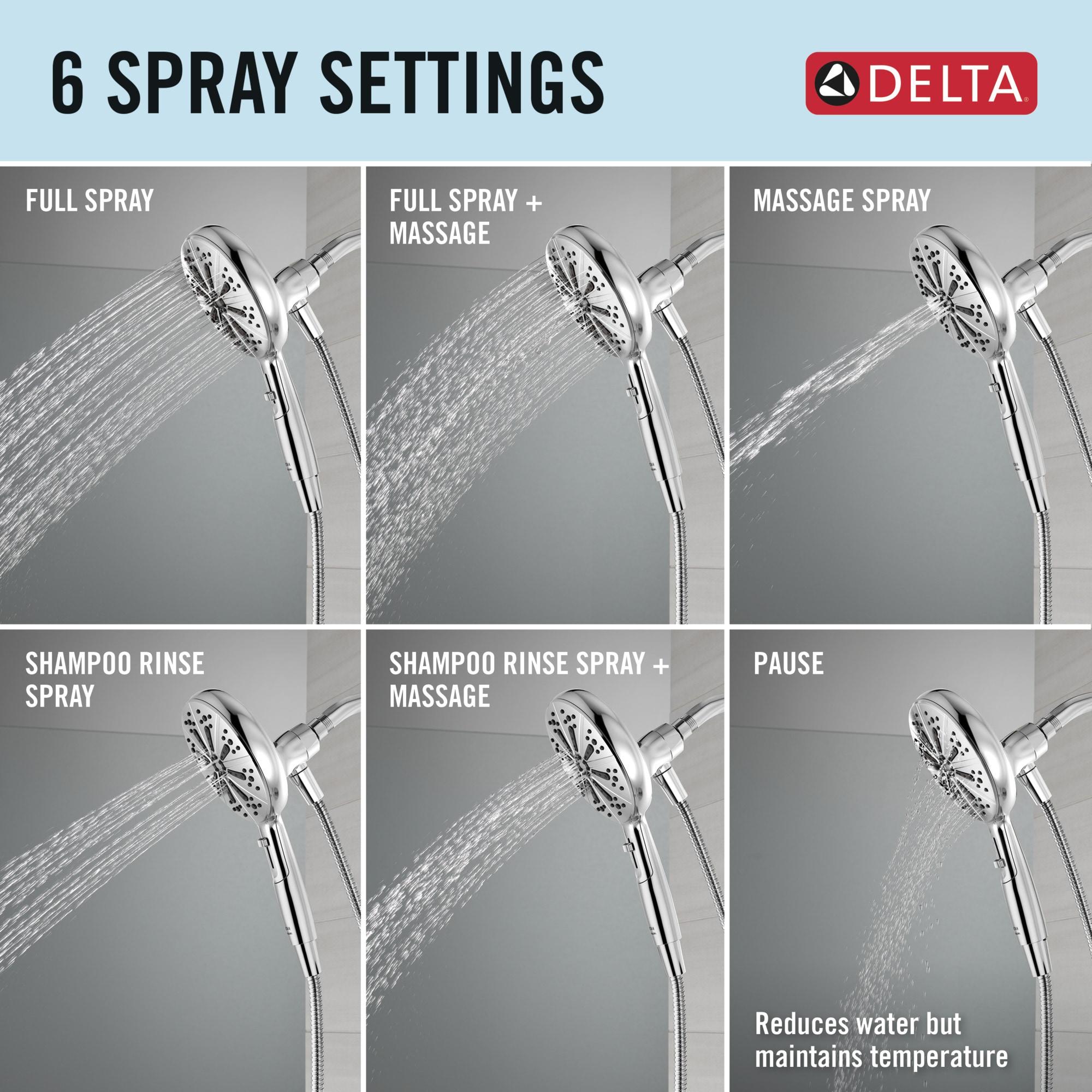 Nicoli 144749-HS Monitor 14 Series Tub and Shower with SureDock Hand Shower