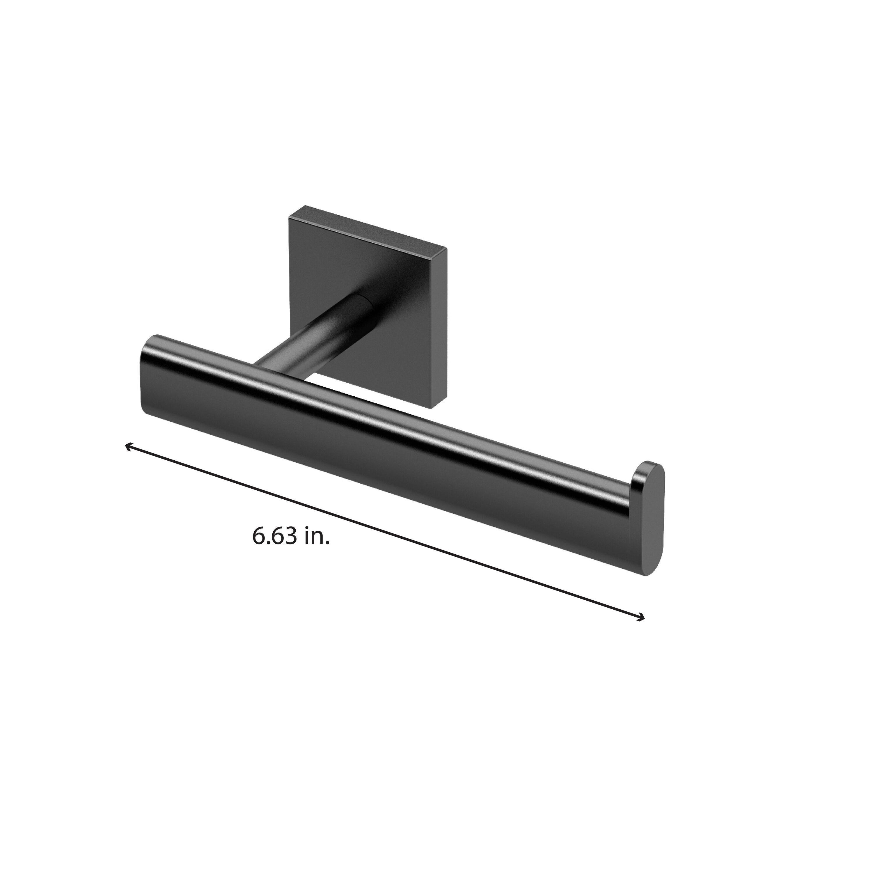 Elevate Euro Style Wall Mount Toilet Paper Holder Single Post