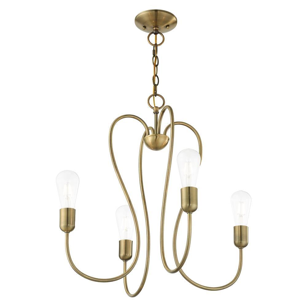 Livex Lighting - Lucerne - 4 Light Chandelier in New Traditional Style - 20