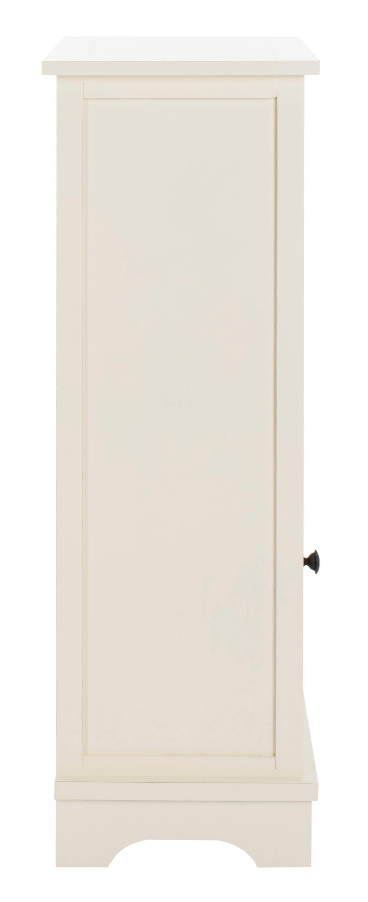 Connery Cabinet - AMH5742 - Vintage White - Safavieh Couture