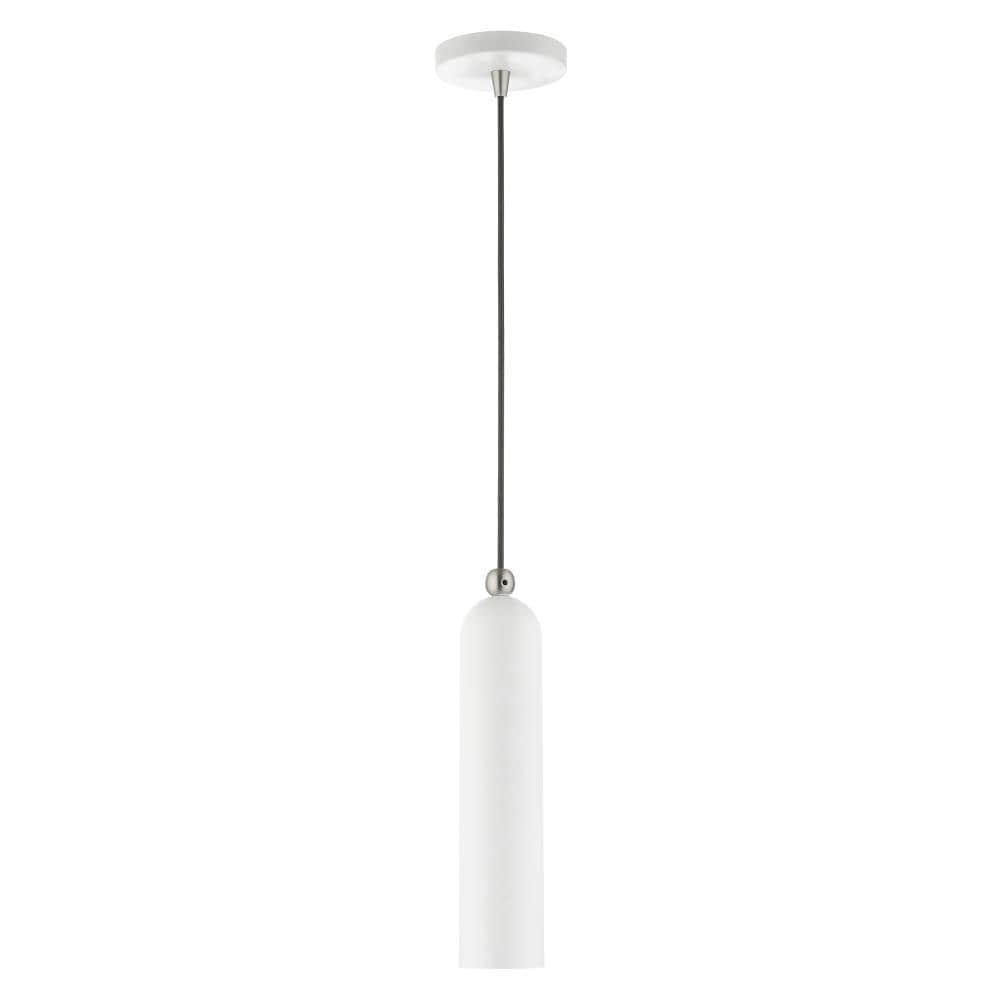 Livex Lighting Ardmore 1 - Light Pendant in  White