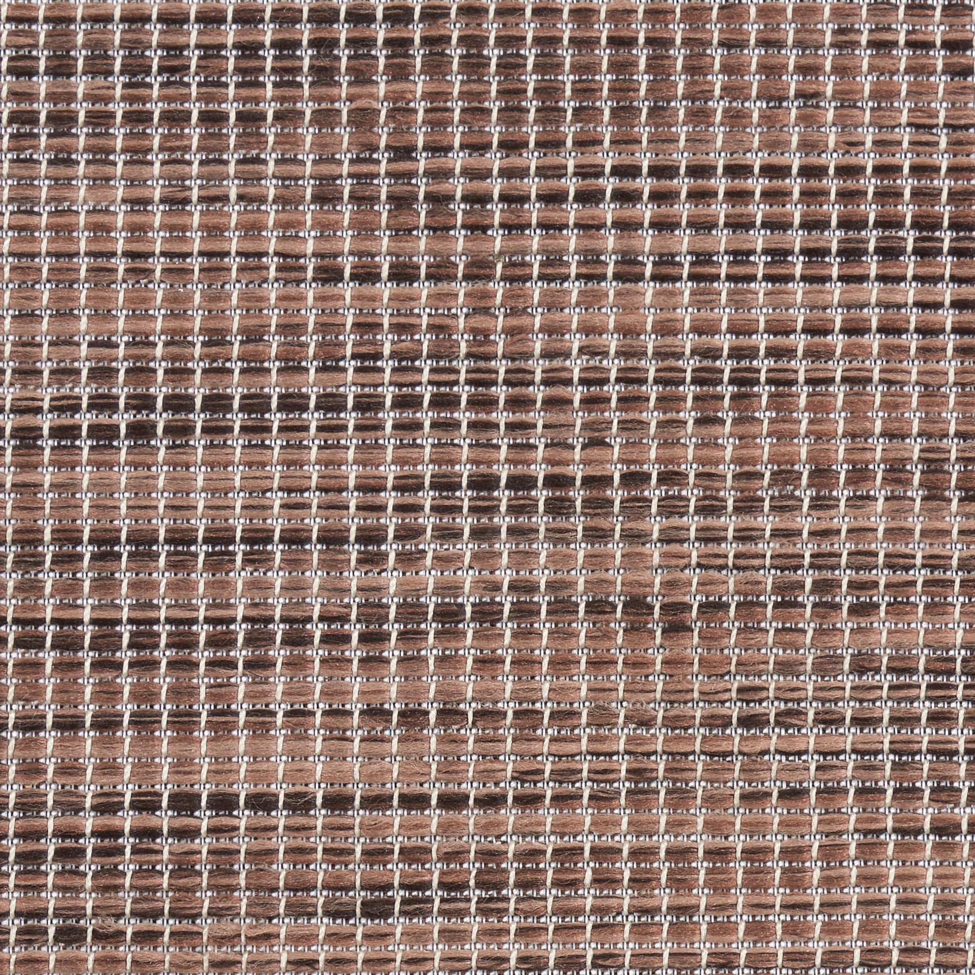 Ebern Designs Southwestern Machine Woven Polypropylene Indoor / Outdoor Area Rug in Natural