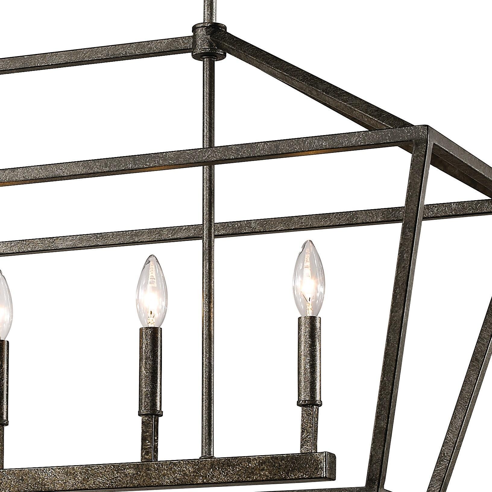 Millennium Lighting 5 - Light Pendant in  Antique Silver