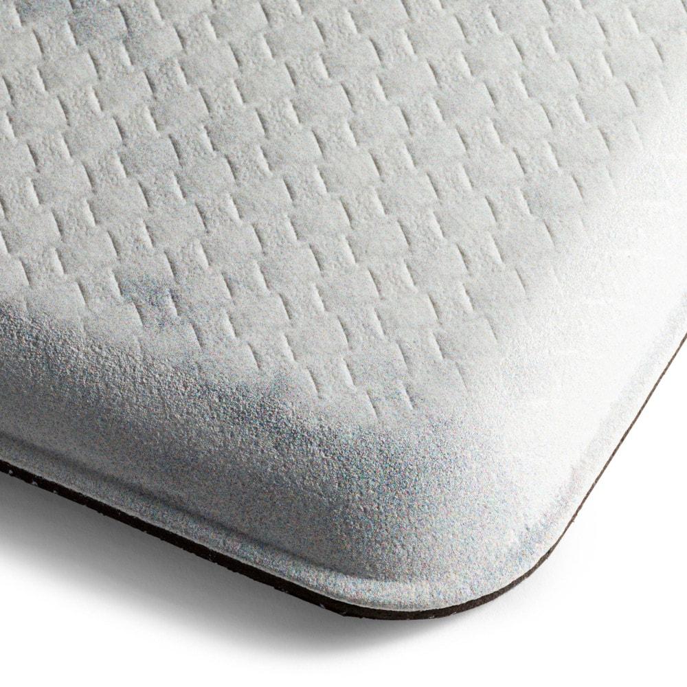 SoHome Cozy Living Watercolor Damask Anti-Fatigue Kitchen Mat, Blue/Gold, 20"x36"