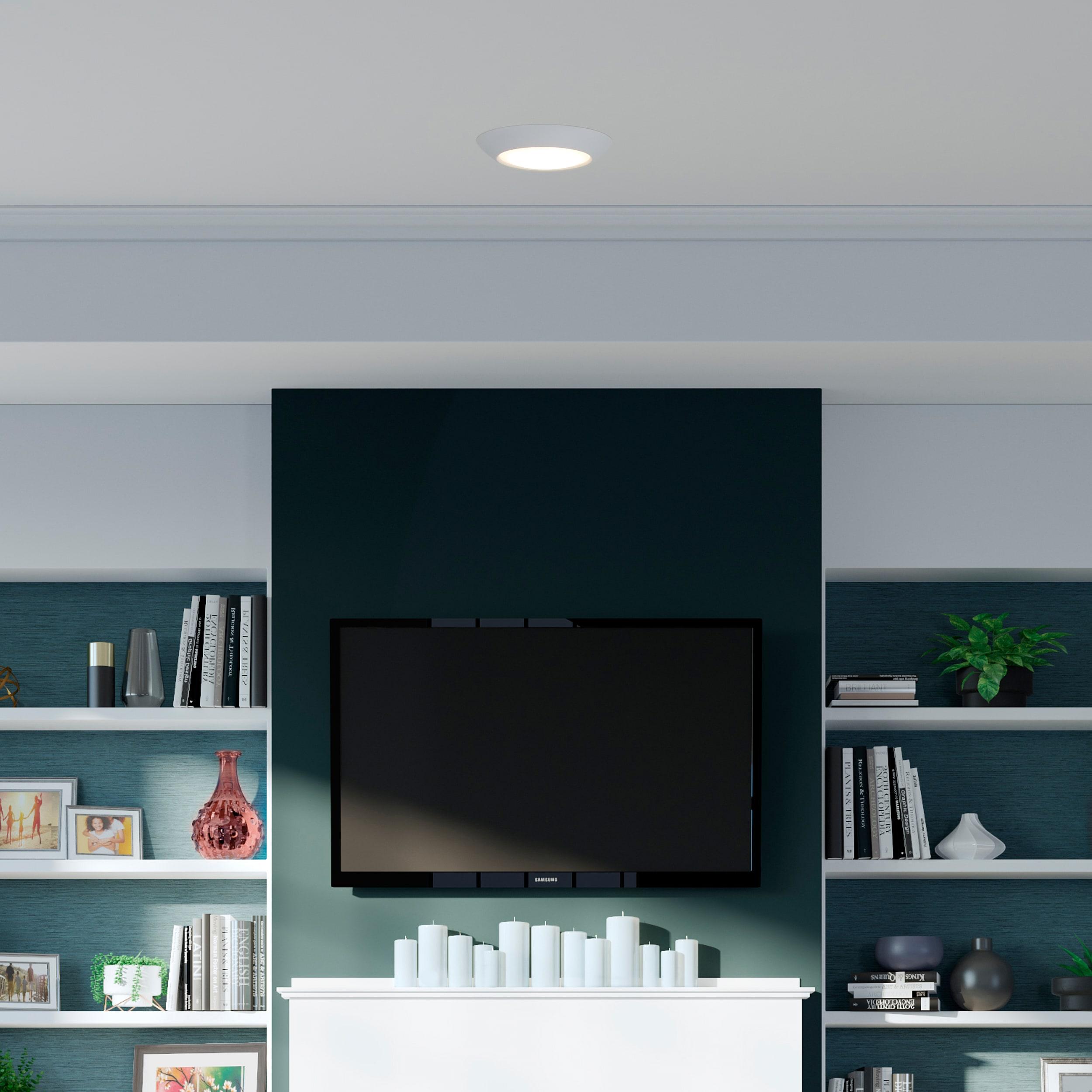 Craftmade Lighting Soul 1 - Light Flush Mount in  Flat Black/Brushed Polished Nickel