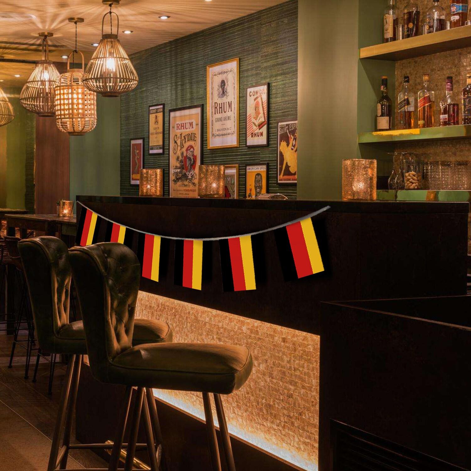 ANLEY Germany String Flag Pennant Flags 33 Feet 38 Flags