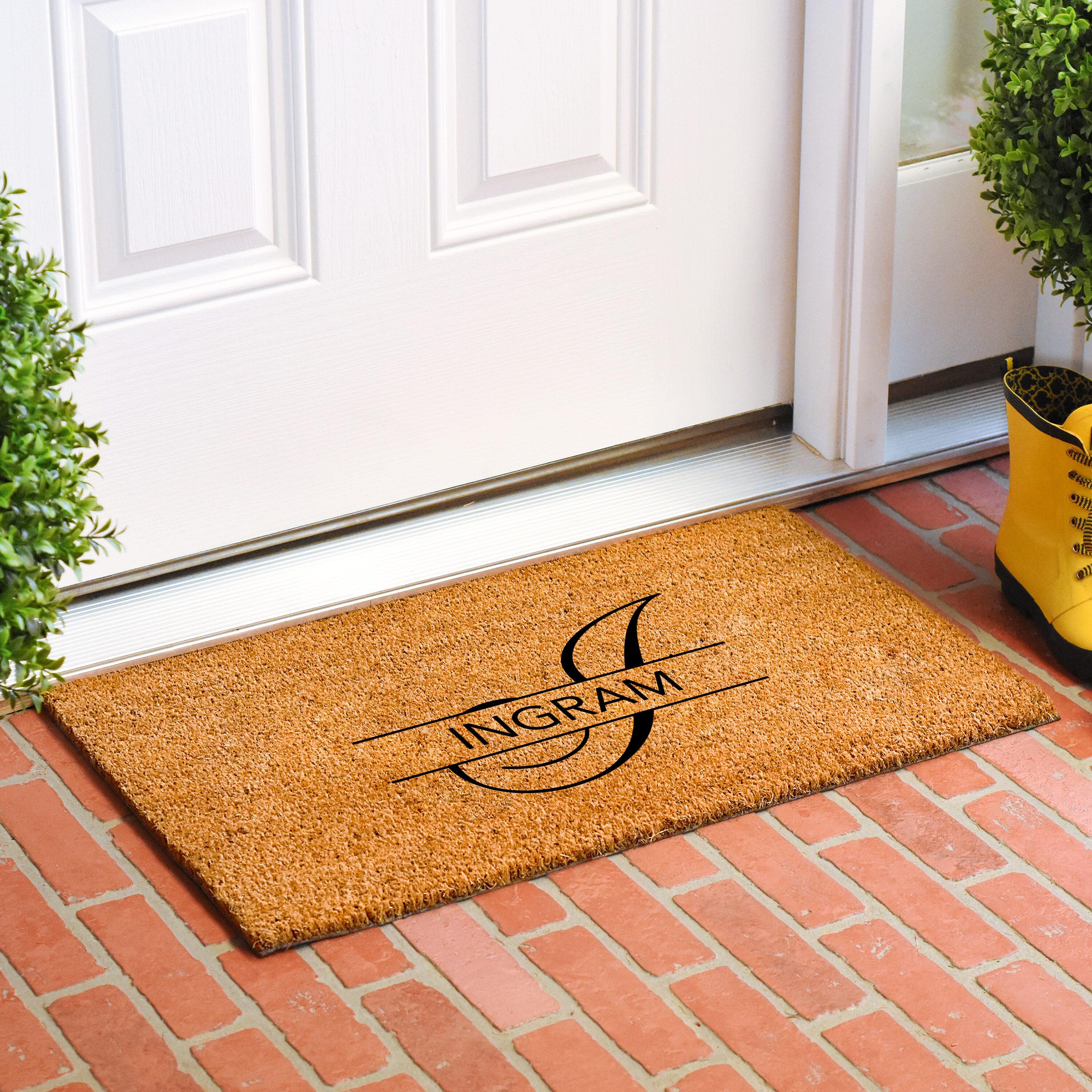 Calloway Mills 111182448 Ingram Personalized Doormat 24" x 48"