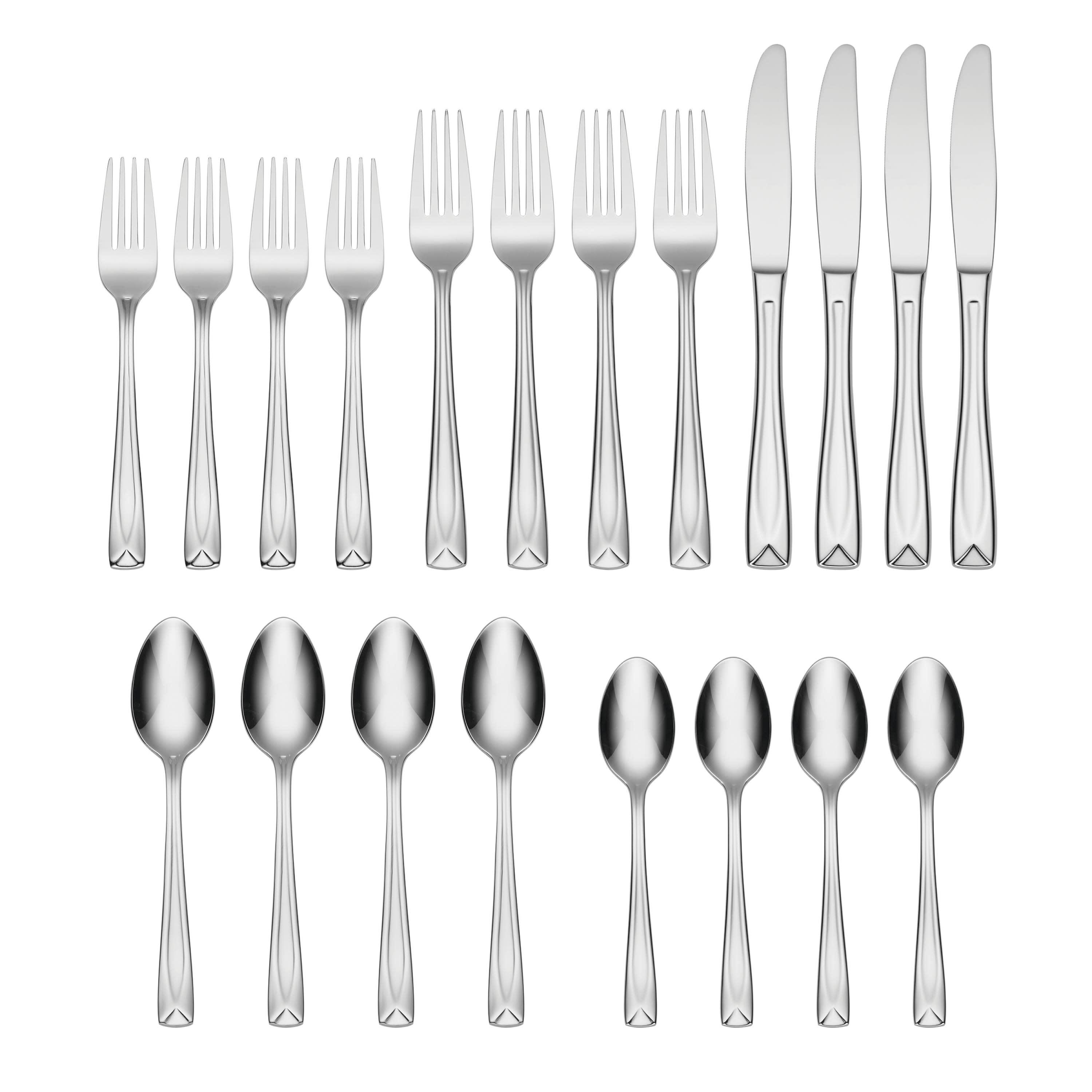 Lincoln 20 Piece Flatware Set, Service for 4