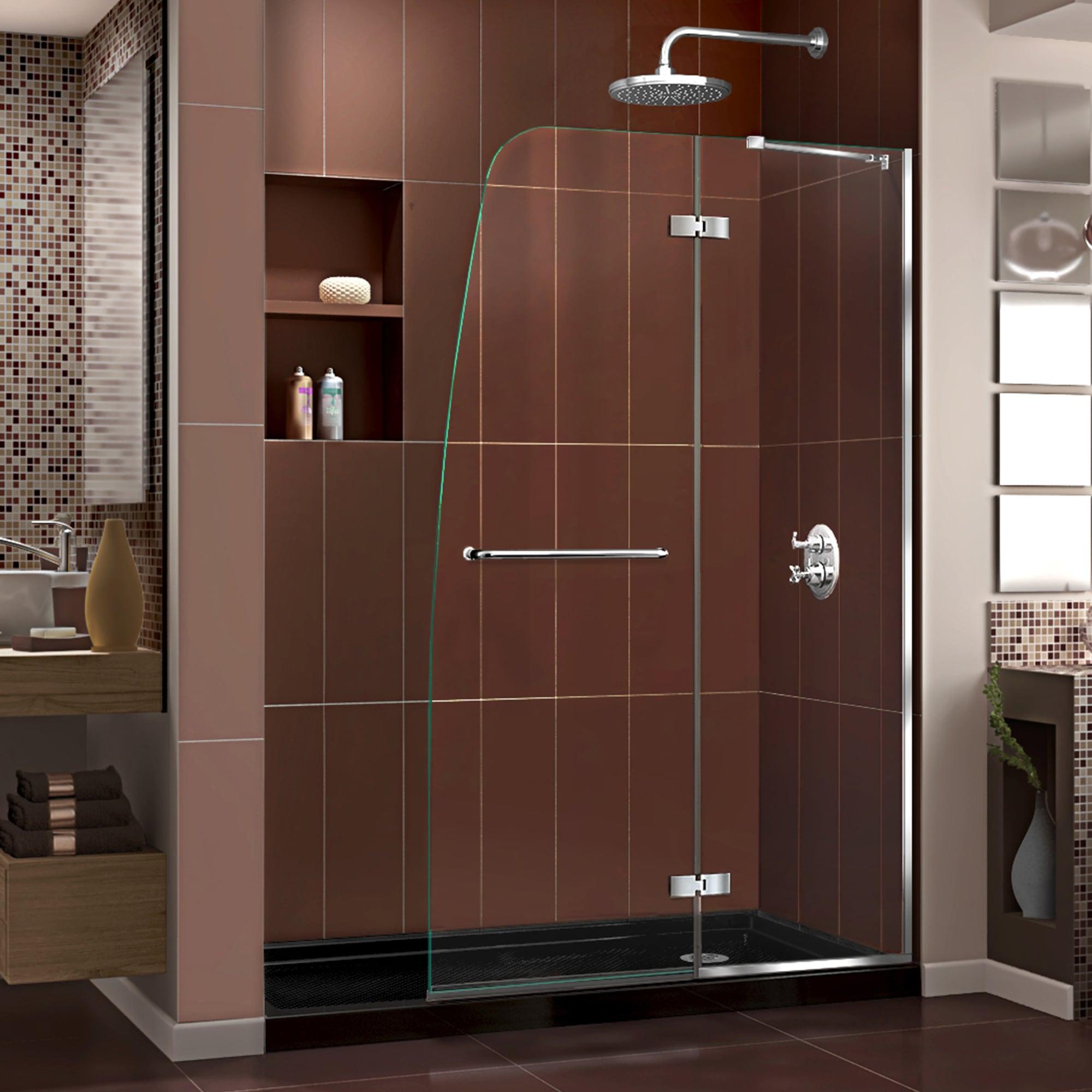 DreamLine DreamLine Aqua Ultra 32 in. D x 60 in. W x 74 3/4 in. H Frameless Shower Door DL-6521R-88-01