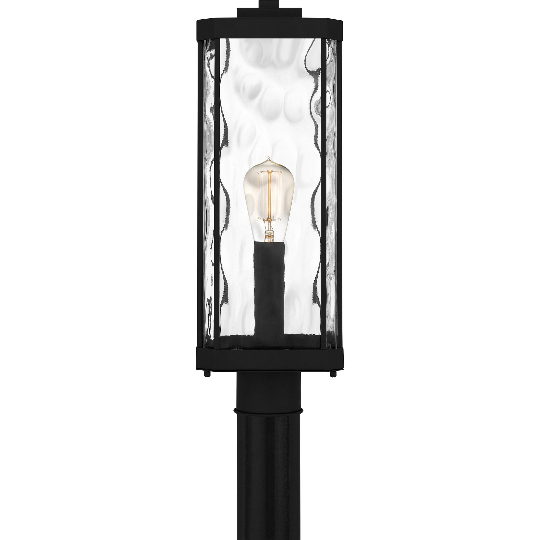 Quoizel Lighting Balchier 1 - Light Post Light in  Matte Black