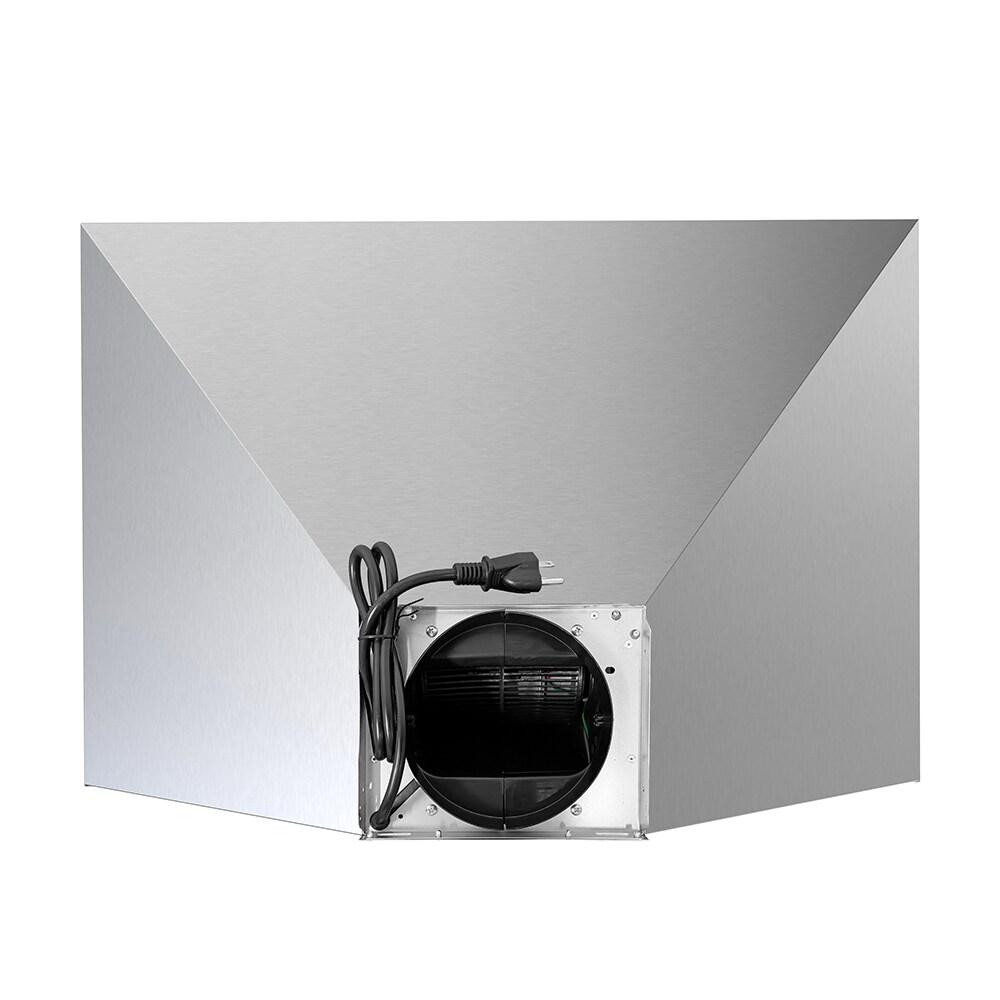Streamline Francesco 30" 350 Cubic Feet Per Minute Ducted Wall Mount Range Hood with Baffle Filter and Light Included