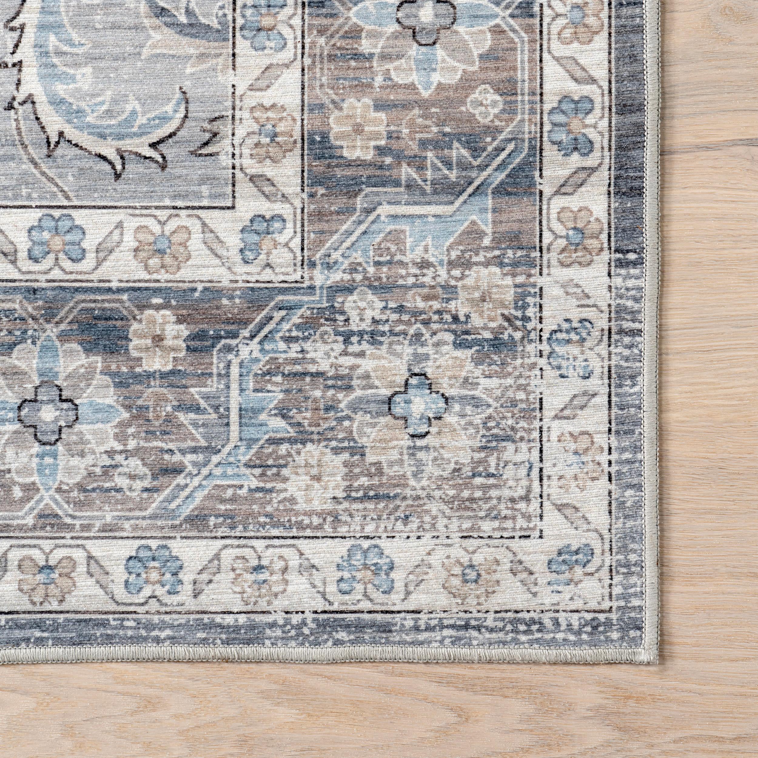 Ophelia & Co. Delmore Power Loom Gray Rug