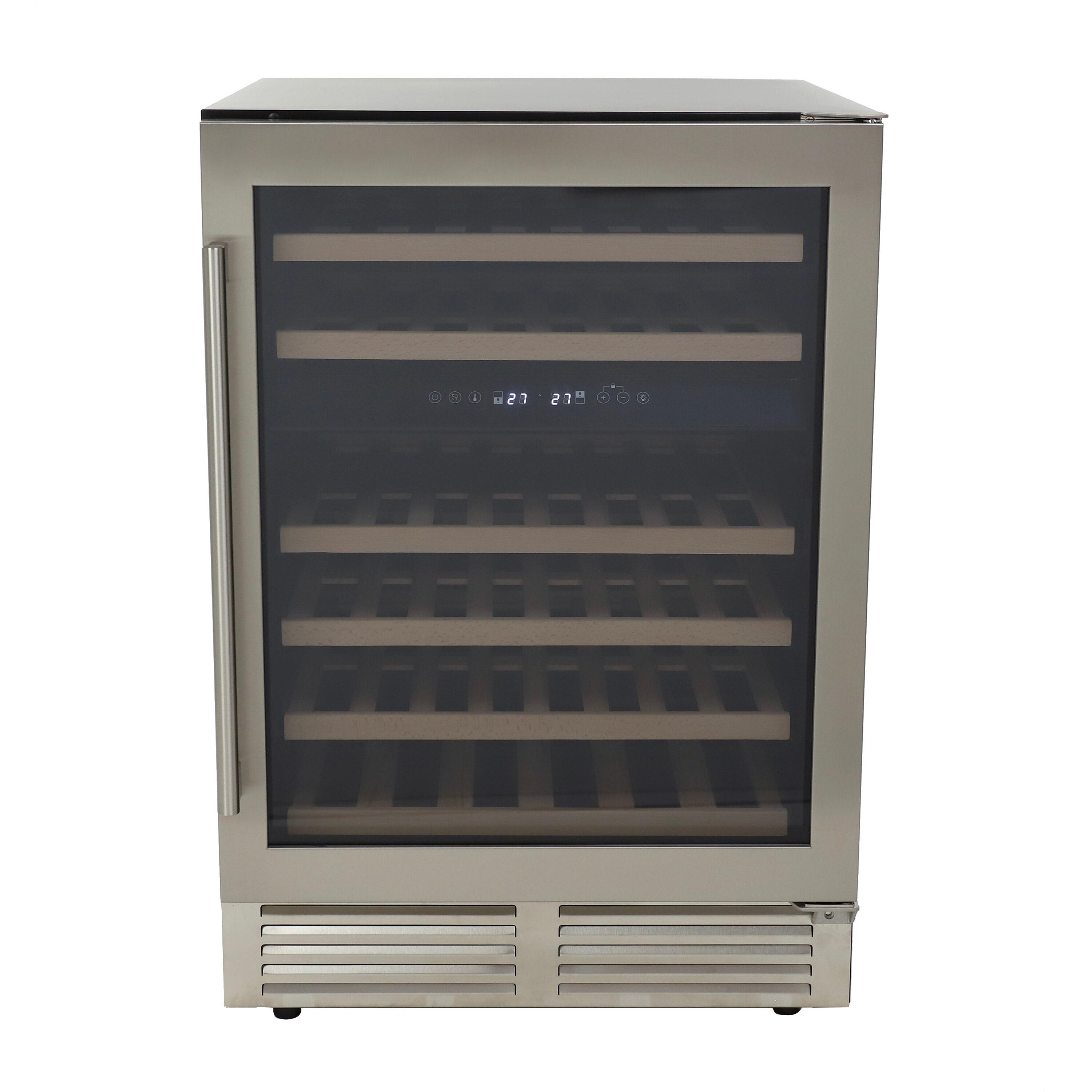 Avanti DESIGNER Series Dual-Zone Wine Cooler, 46 Bottle Capacity