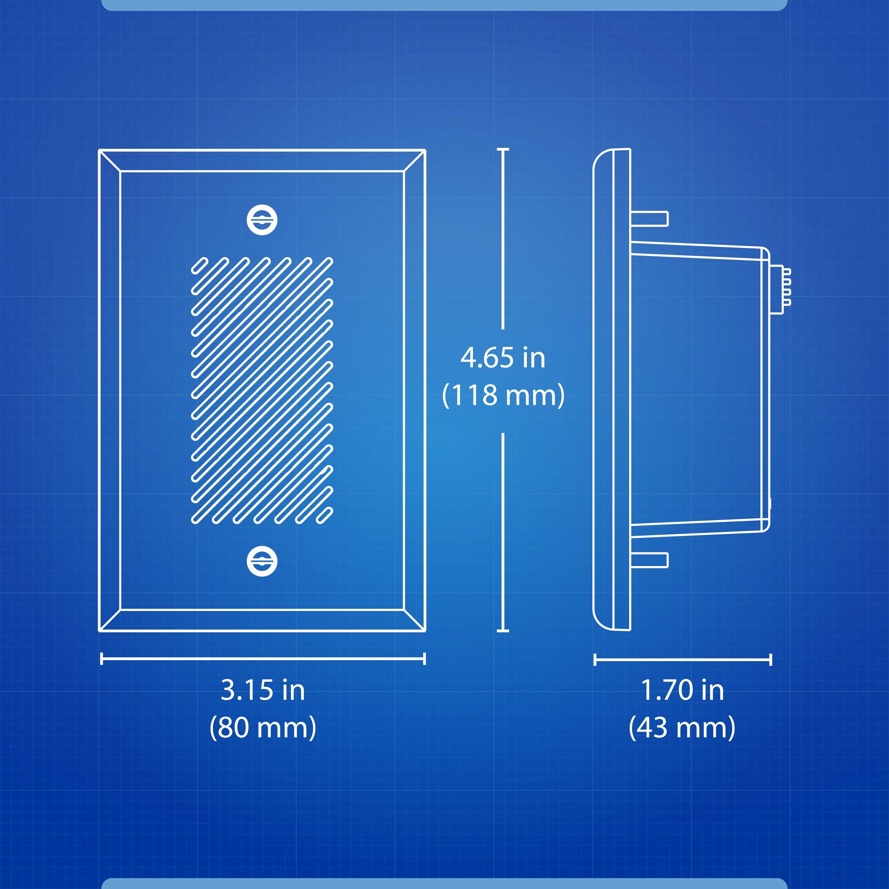 NICOR Lighting White Doorbell Kit