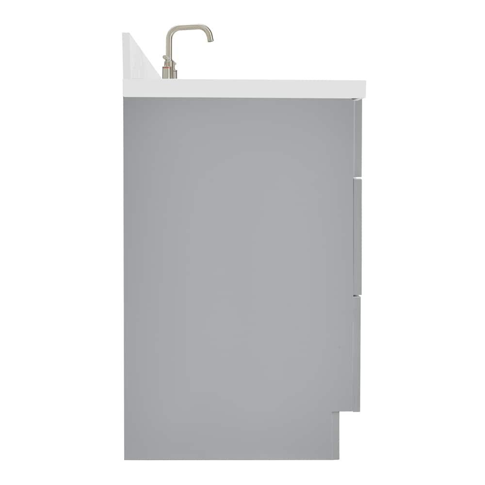 Ariel F055s-Wq-Vo Hamlet 55" Freestanding Single Basin Vanity Set - Grey