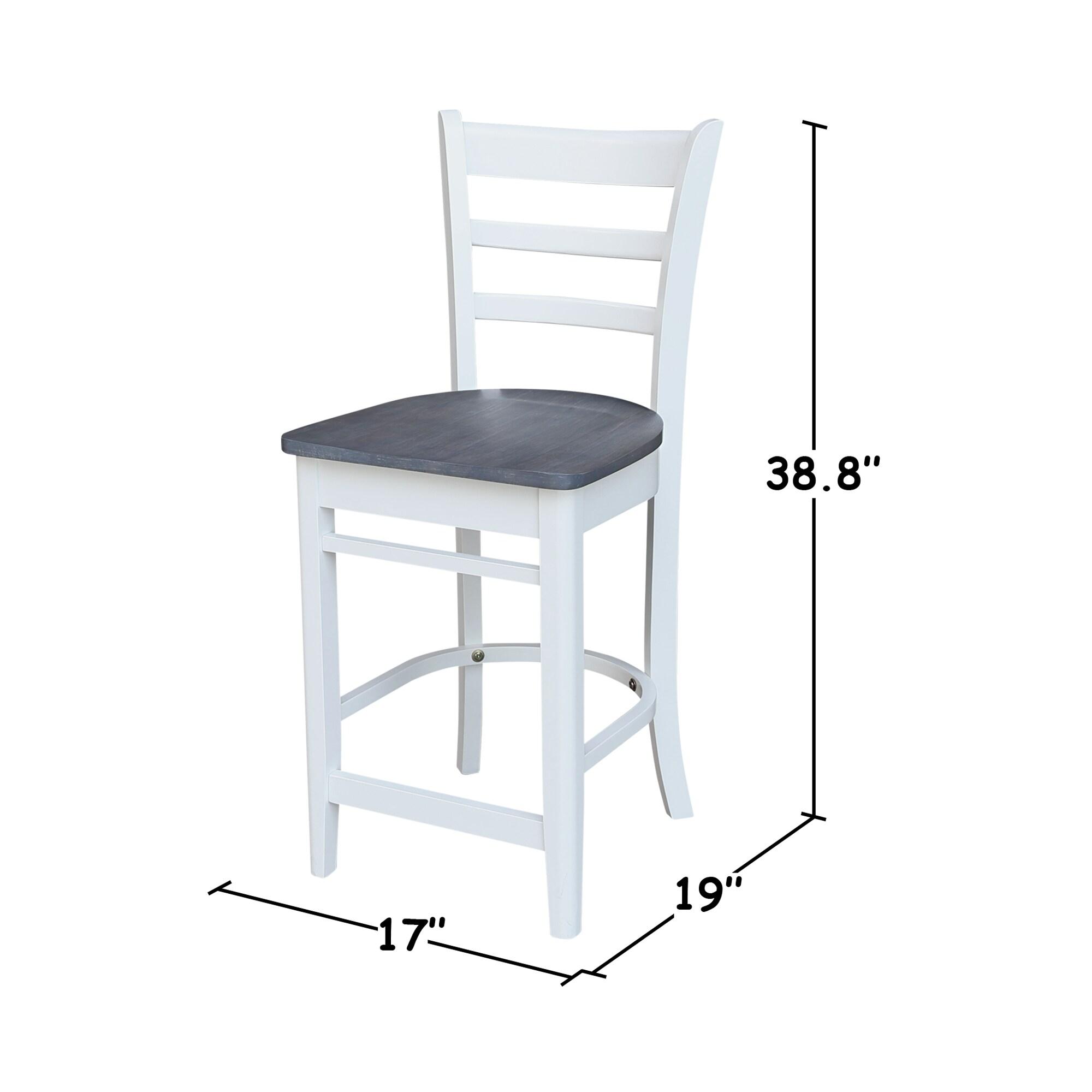 Emily Counterheight Stool - 24" Seat Height