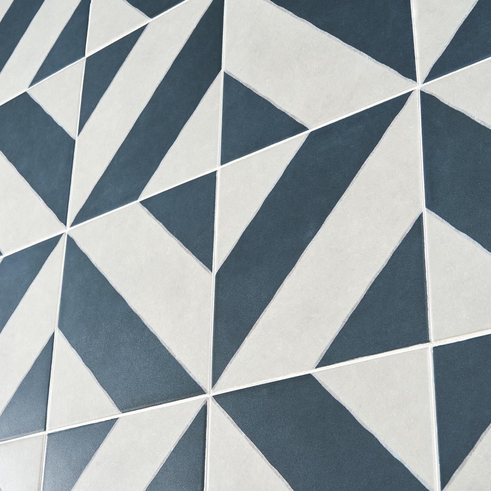Ava Diagonal 9" x 9" Porcelain Tile (10.76 sq. ft./ Case)