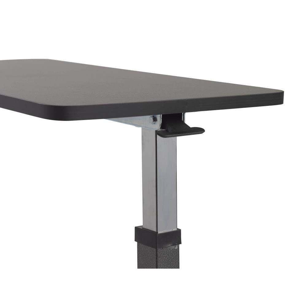 Drive Medical Non Tilt Top Overbed Table, Silver Vein