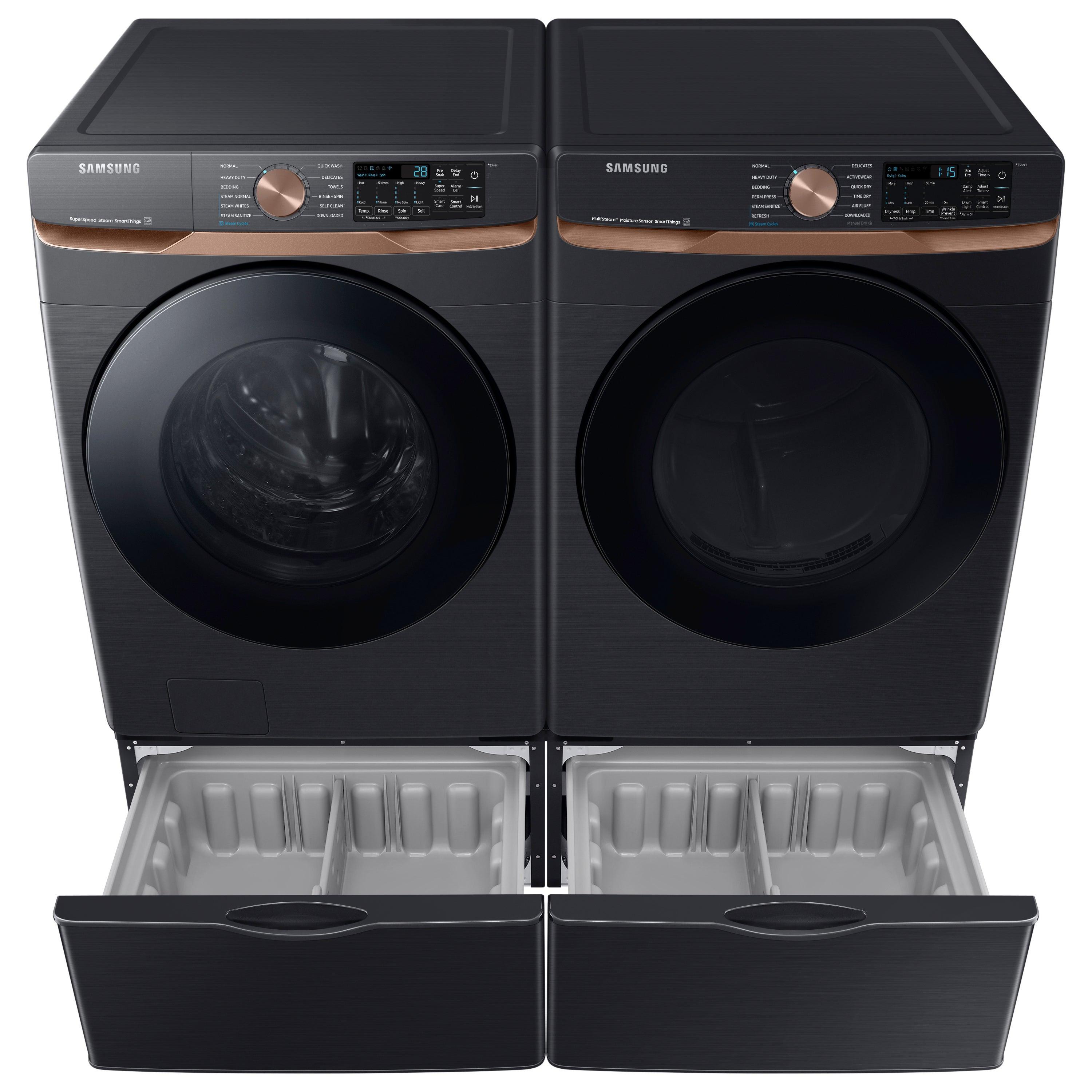 Samsung 5.0 cu. ft. Extra Large Capacity Smart Front Load Washer with Super Speed Wash and Steam