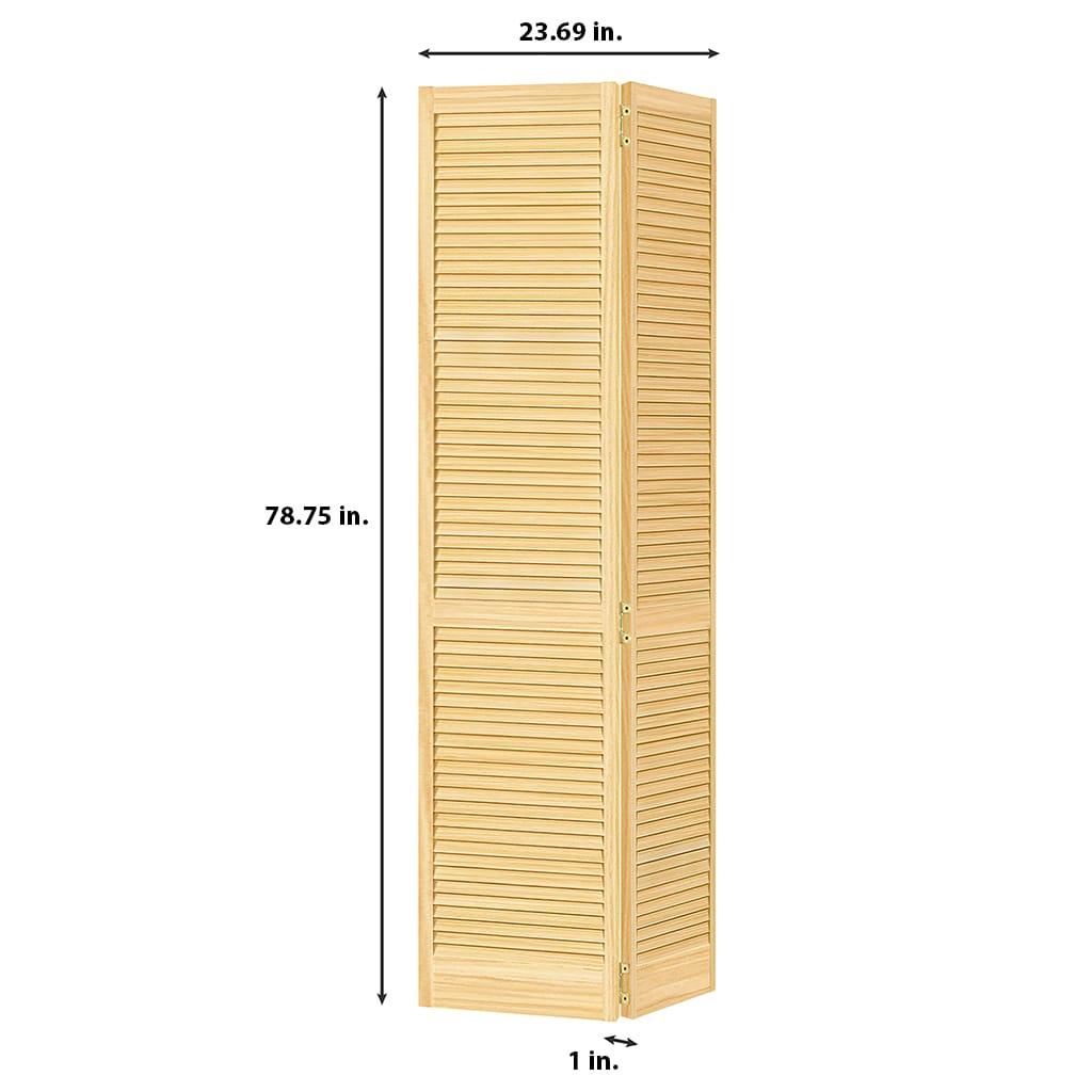 Kimberly Bay Louvered Wood Bi-Fold Door