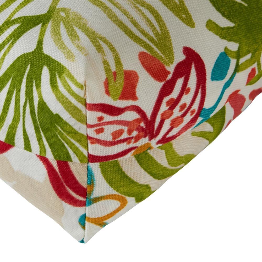 Greendale Home Fashions Breeze Floral 44 x 22 in. Outdoor High Back Chair Cushion