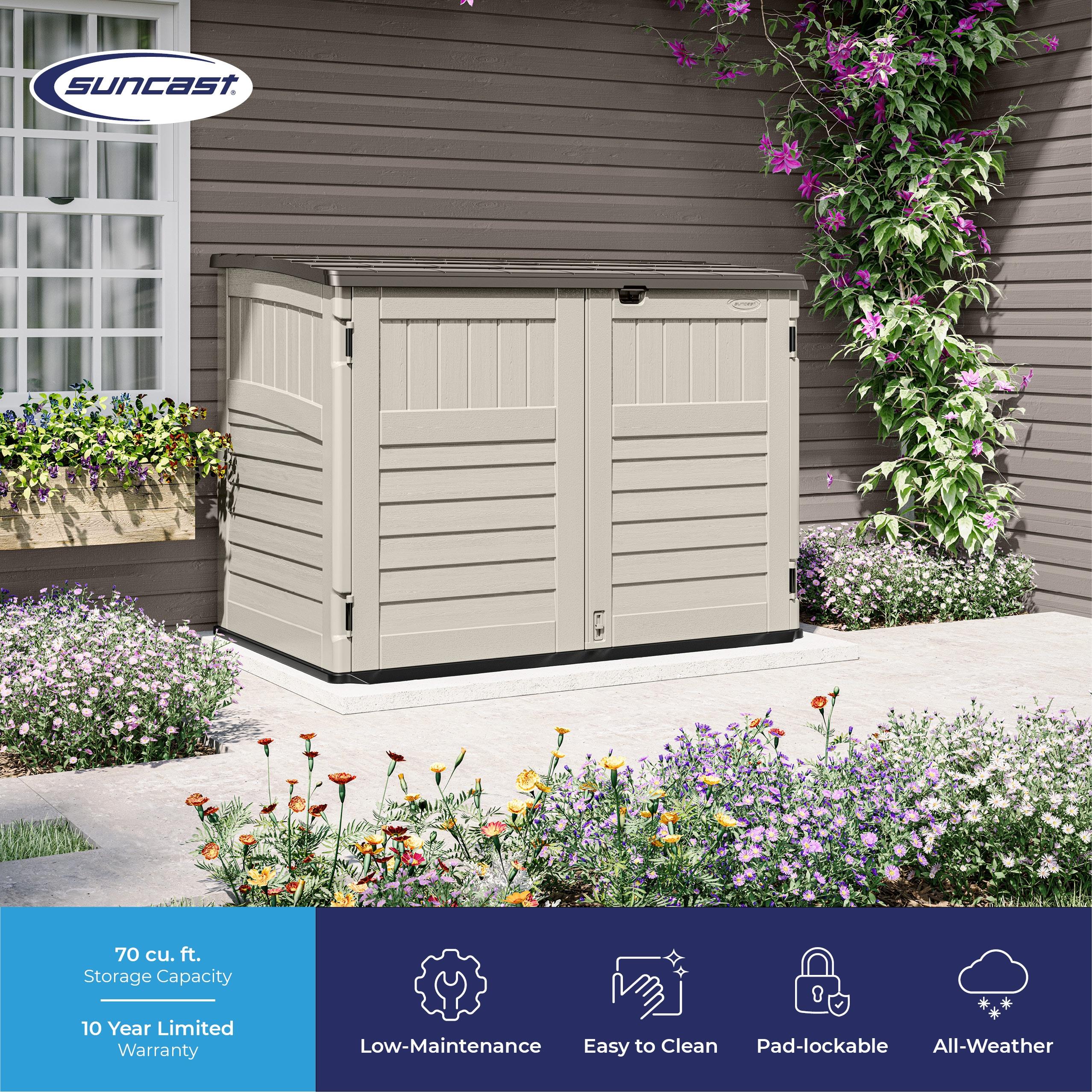 Suncast Horizontal Storage Shed