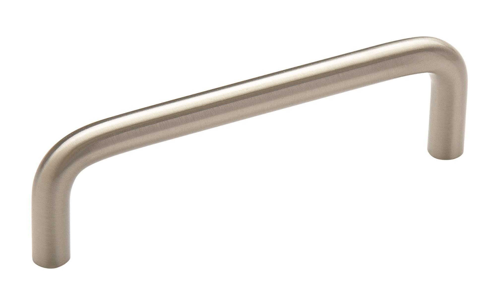 Brushed Nickel 4-Inch Cabinet Bar Pull with Mounting Hardware