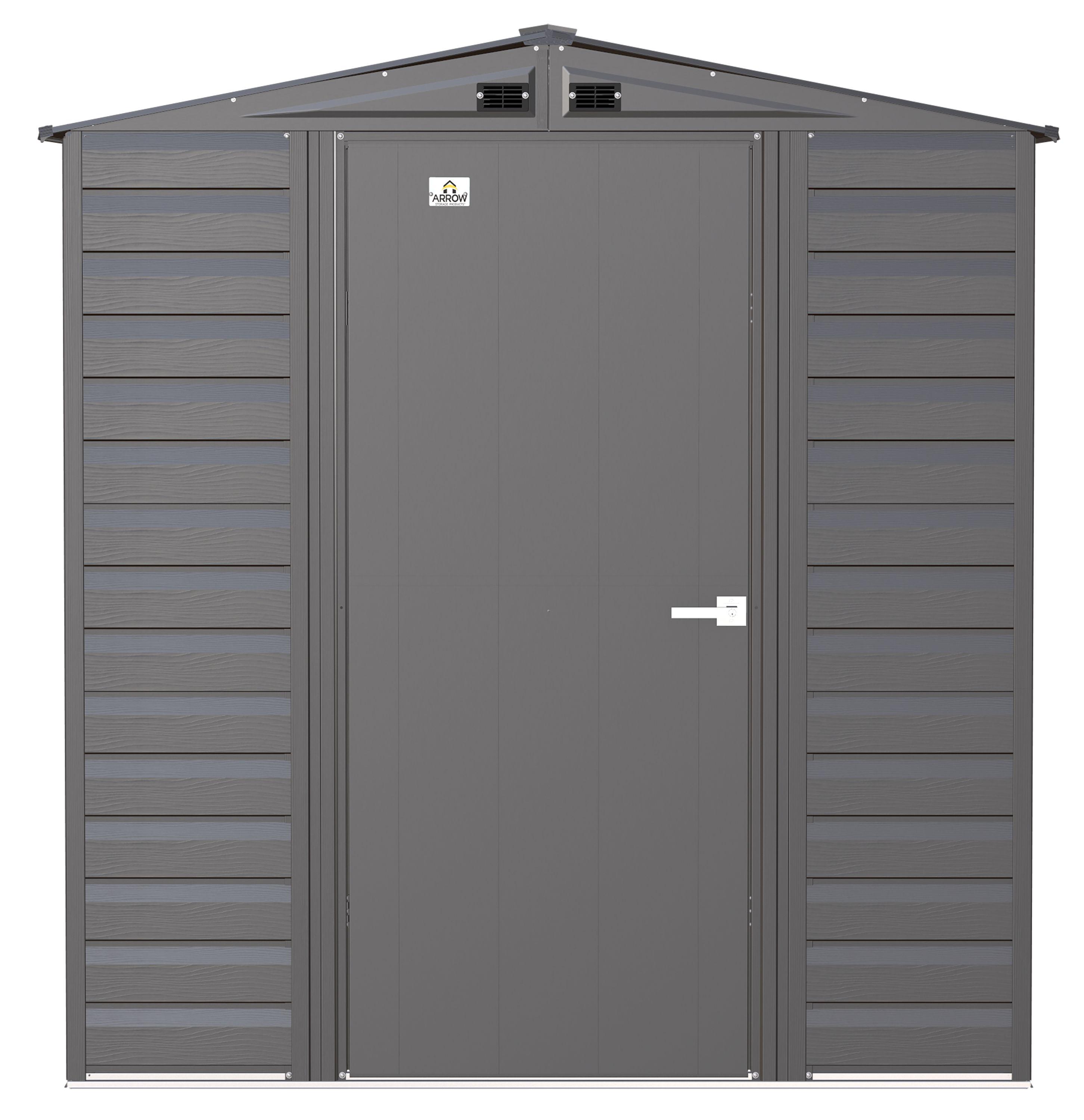 Arrow Select Steel Storage Shed, 6x5