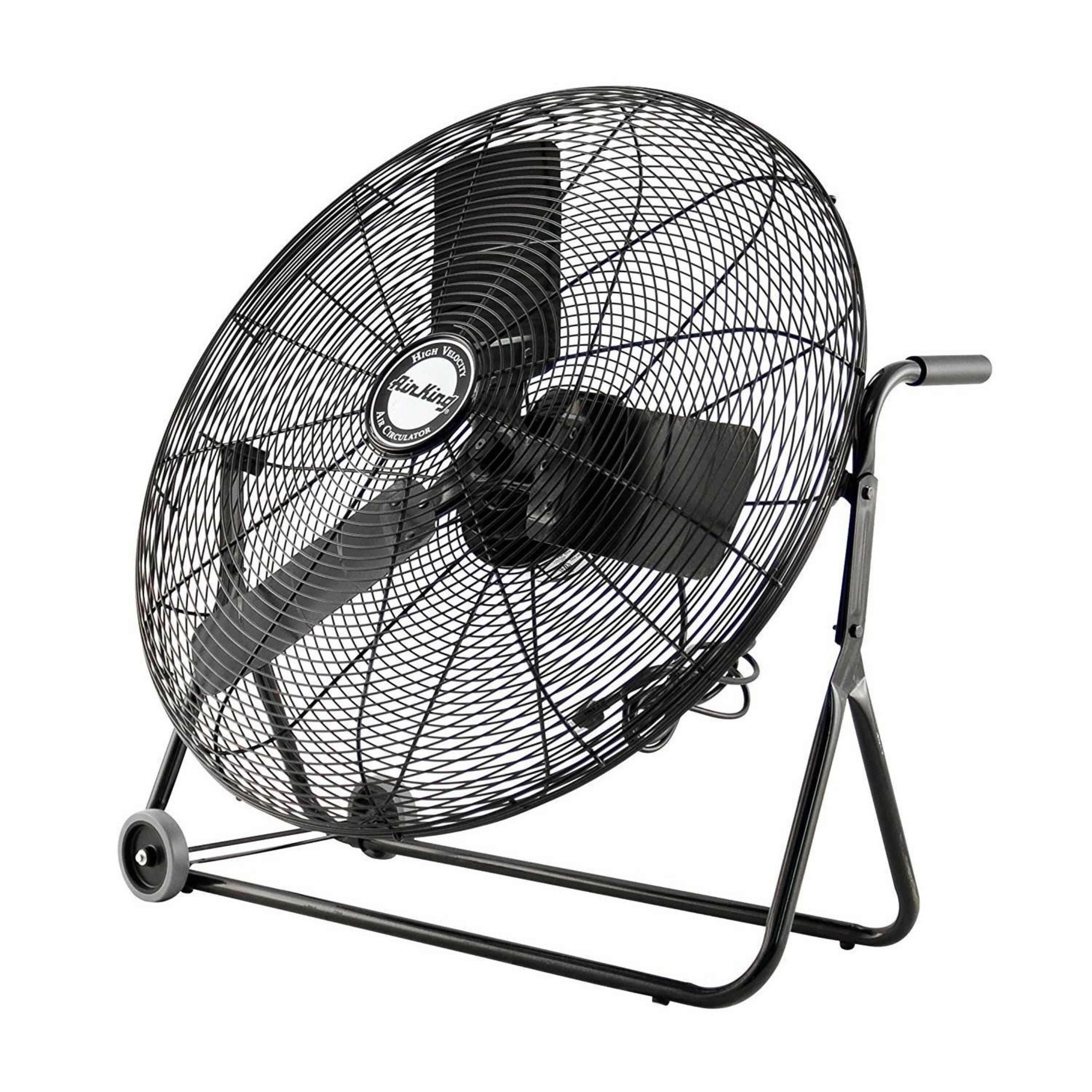 Air King Air King 3-Speed Indoor Industrial Open Motor Pivoting Floor Fan