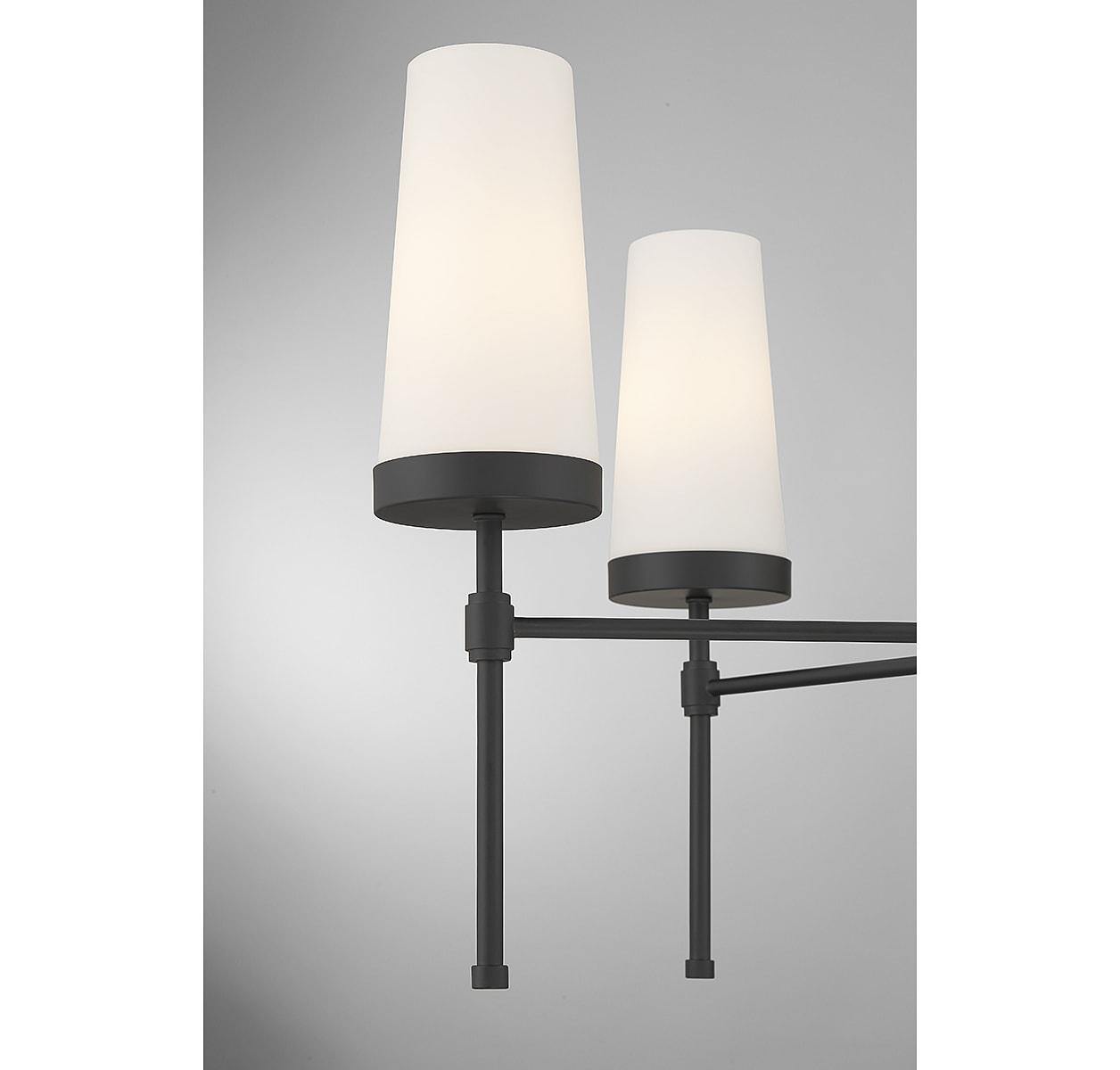 Savoy House Haynes 6 - Light Chandelier in  Matte Black