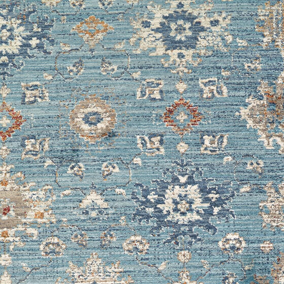 Couristan Nostalgia Antique Oushak Area Rug, Denim, 5'3" x 7'6"