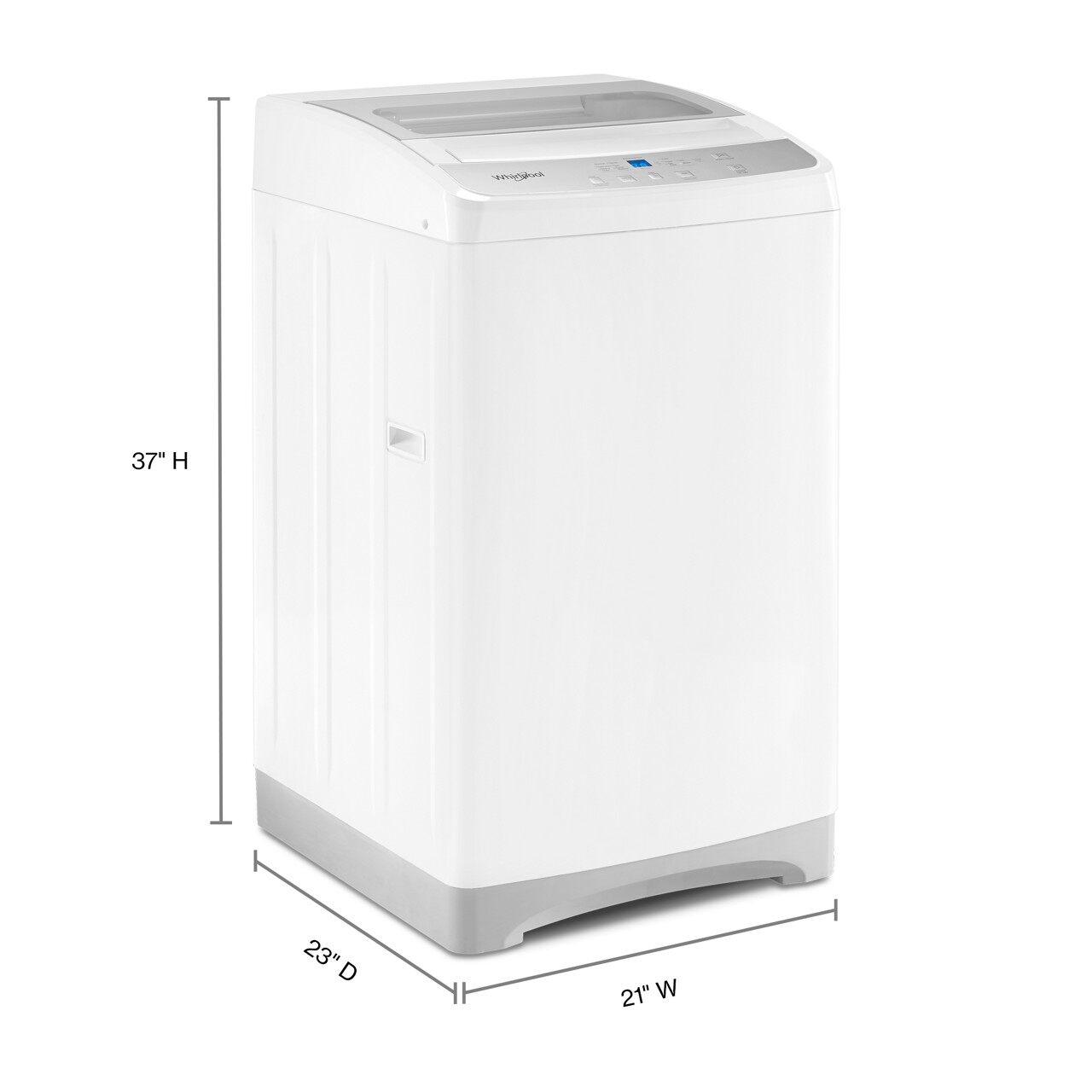 WHIRLPOOL WTW2000HW traditional top load washer