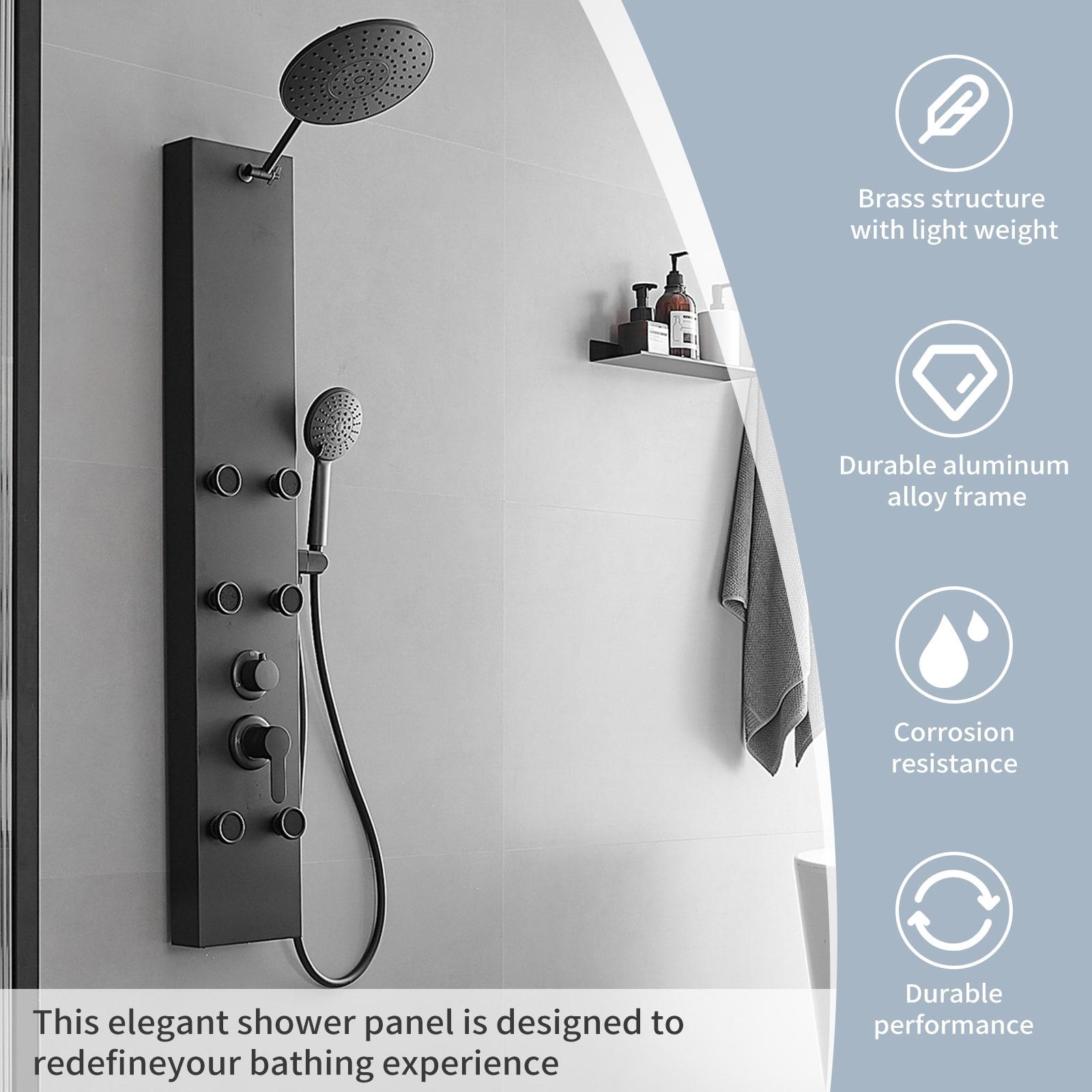 60.55'' Shower Panel with Adjustable Shower Head