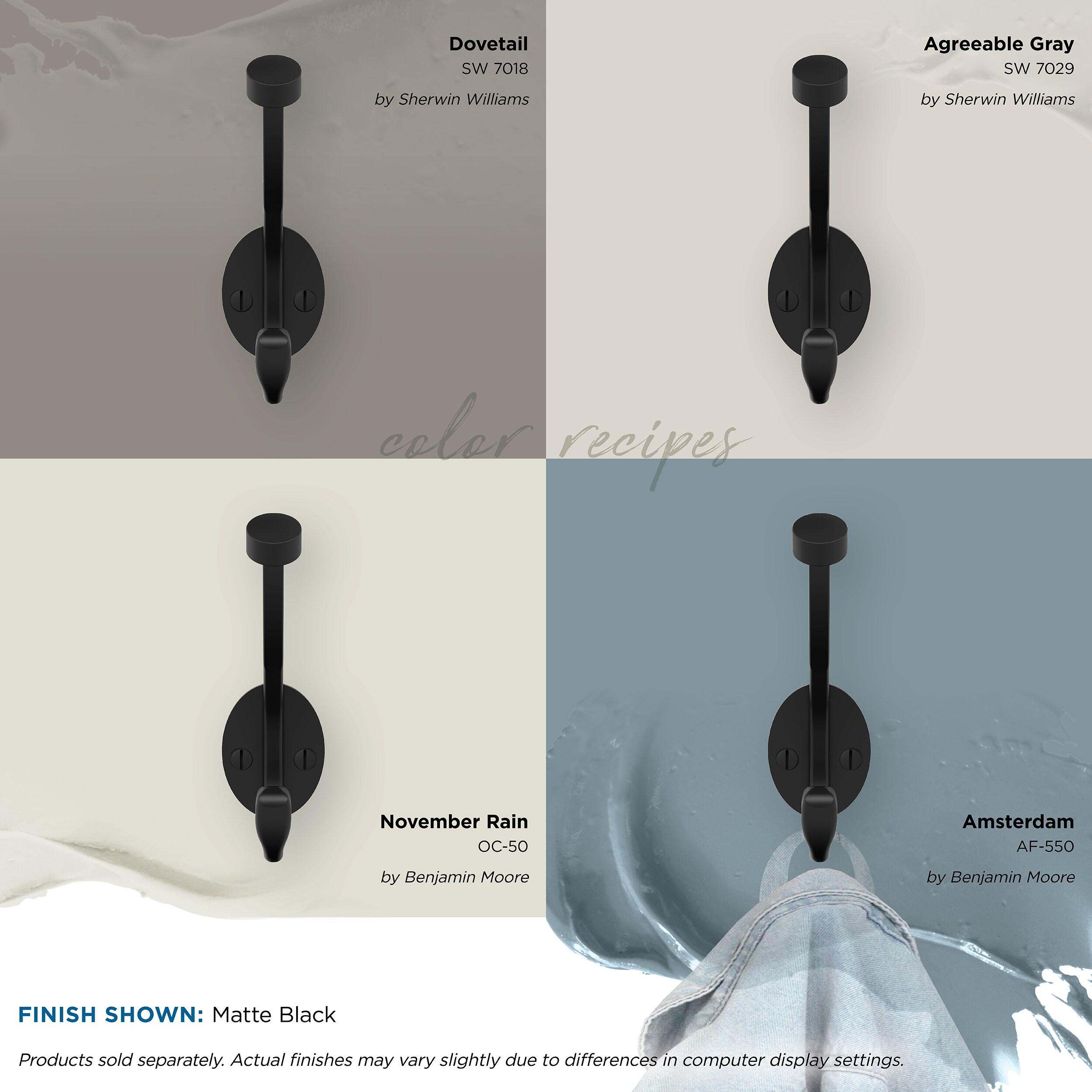 Adare Traditional Double Prong Decorative Wall Hook