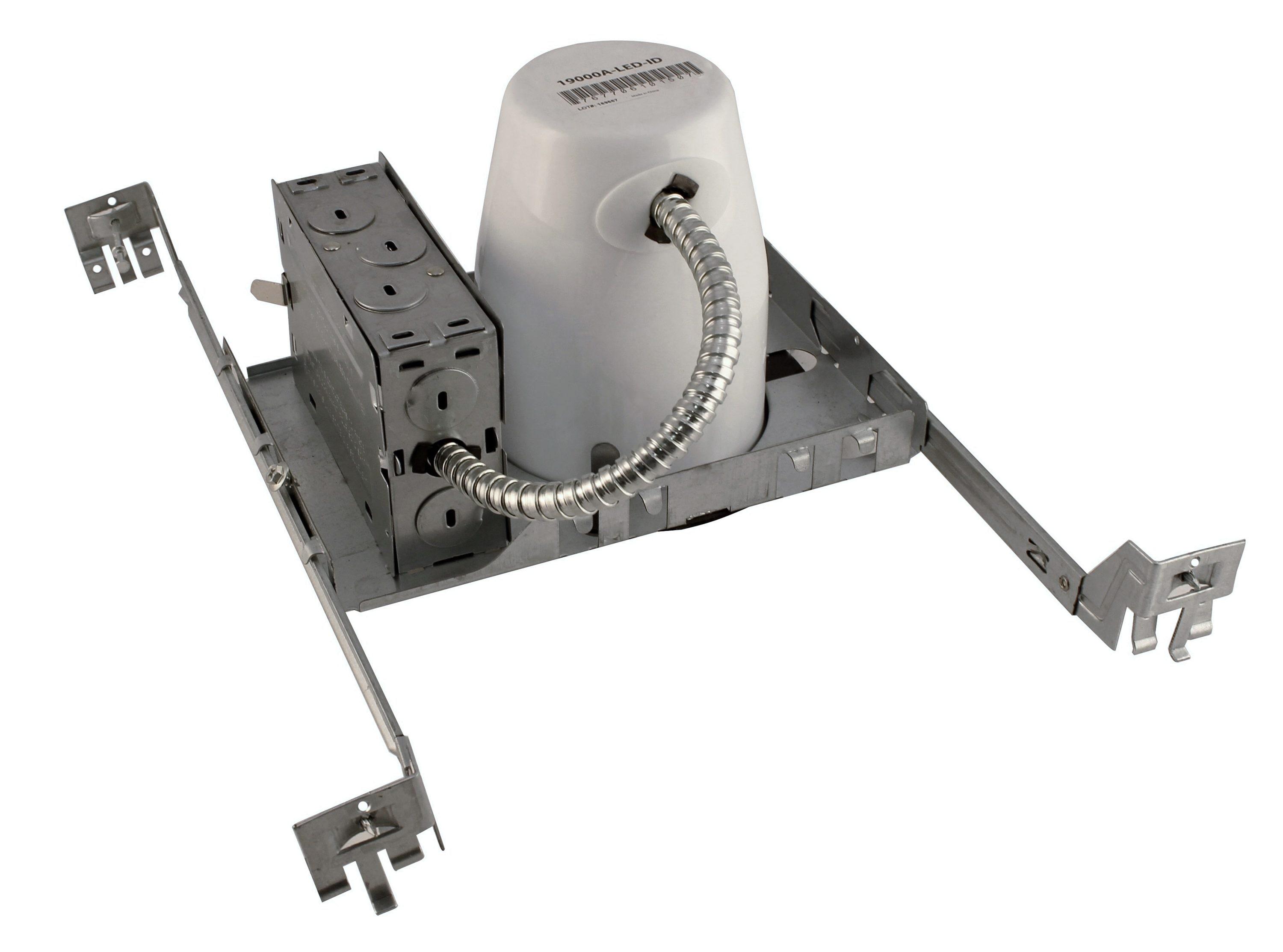 NICOR Lighting 19000A-LED-ID 4 in. LED Housing for New Construction Applications & IC-Rated - Natural