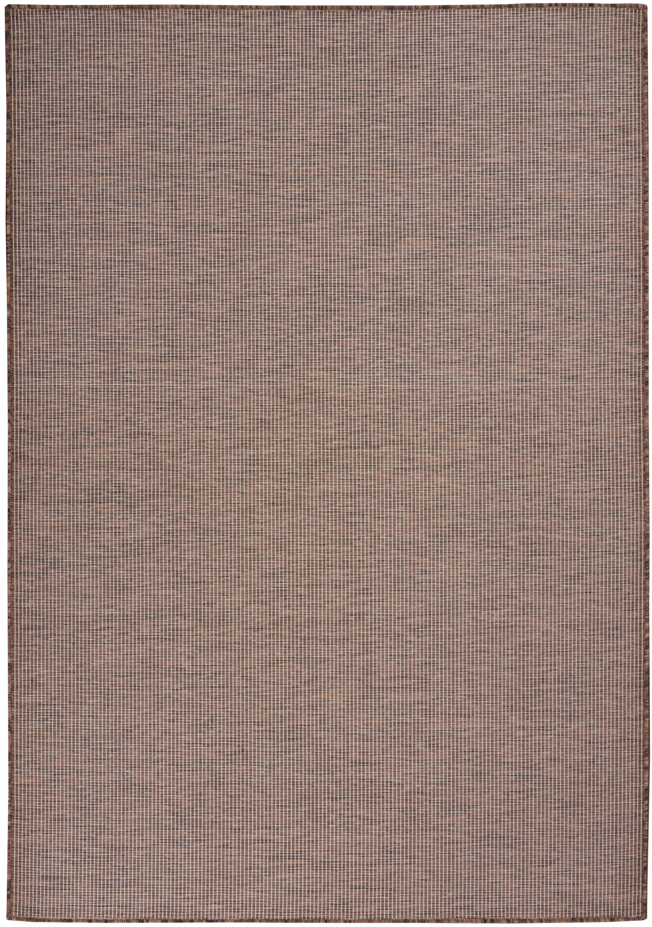 Ebern Designs Southwestern Machine Woven Polypropylene Indoor / Outdoor Area Rug in Natural