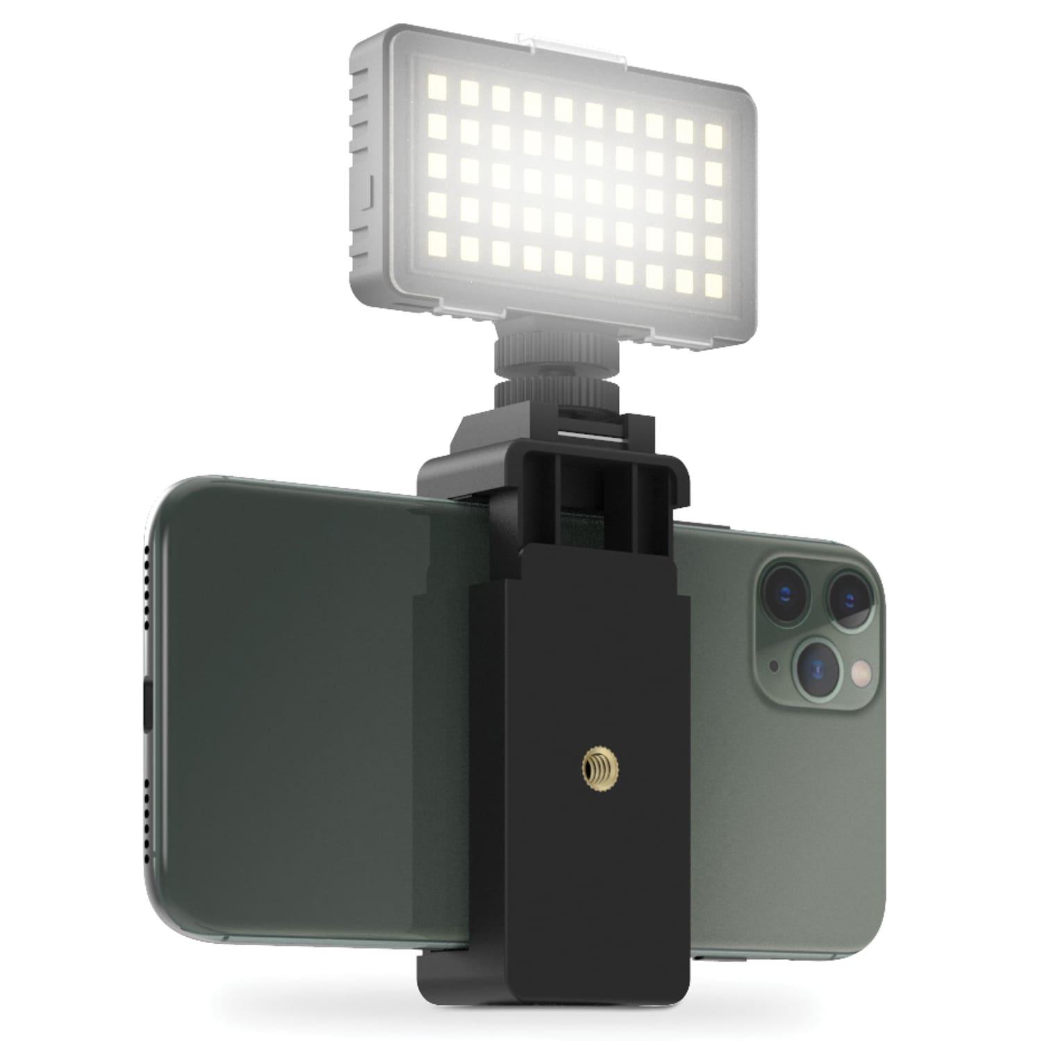 Bower 50 LED Photo/Video Light with Phone Mount Holder; Black